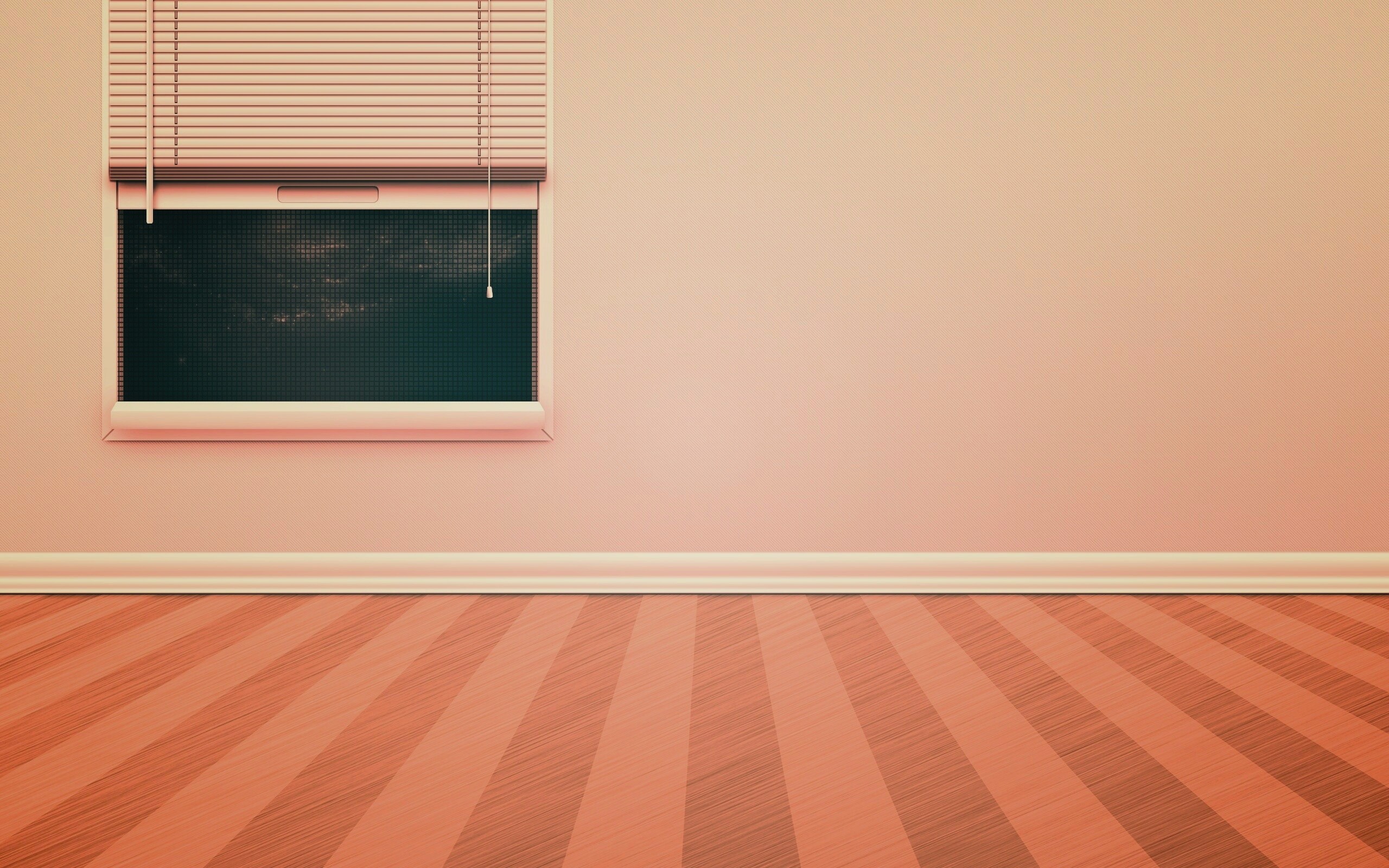 Полосатый пол и стечатое окно обои