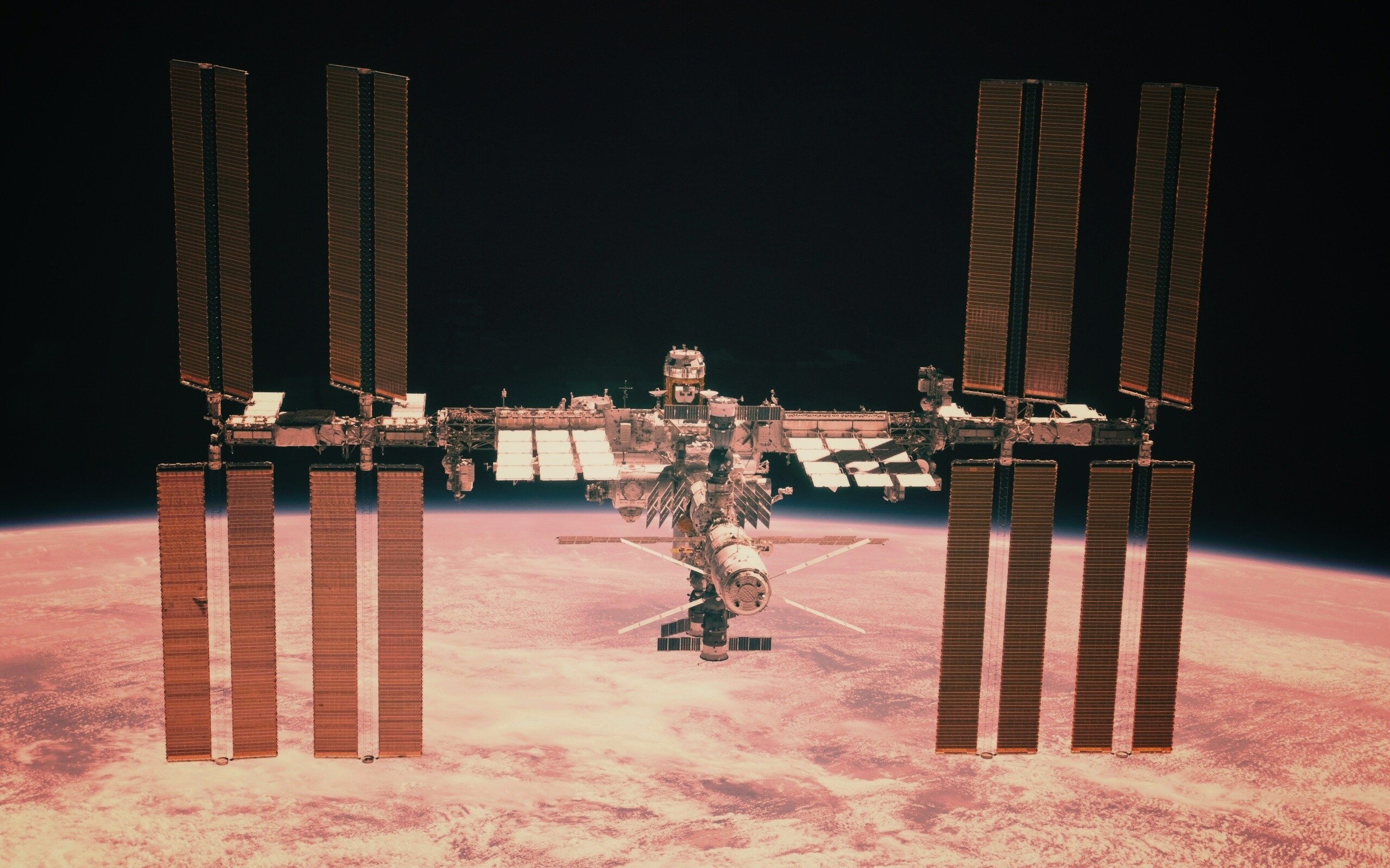 Международная космическая станция обои