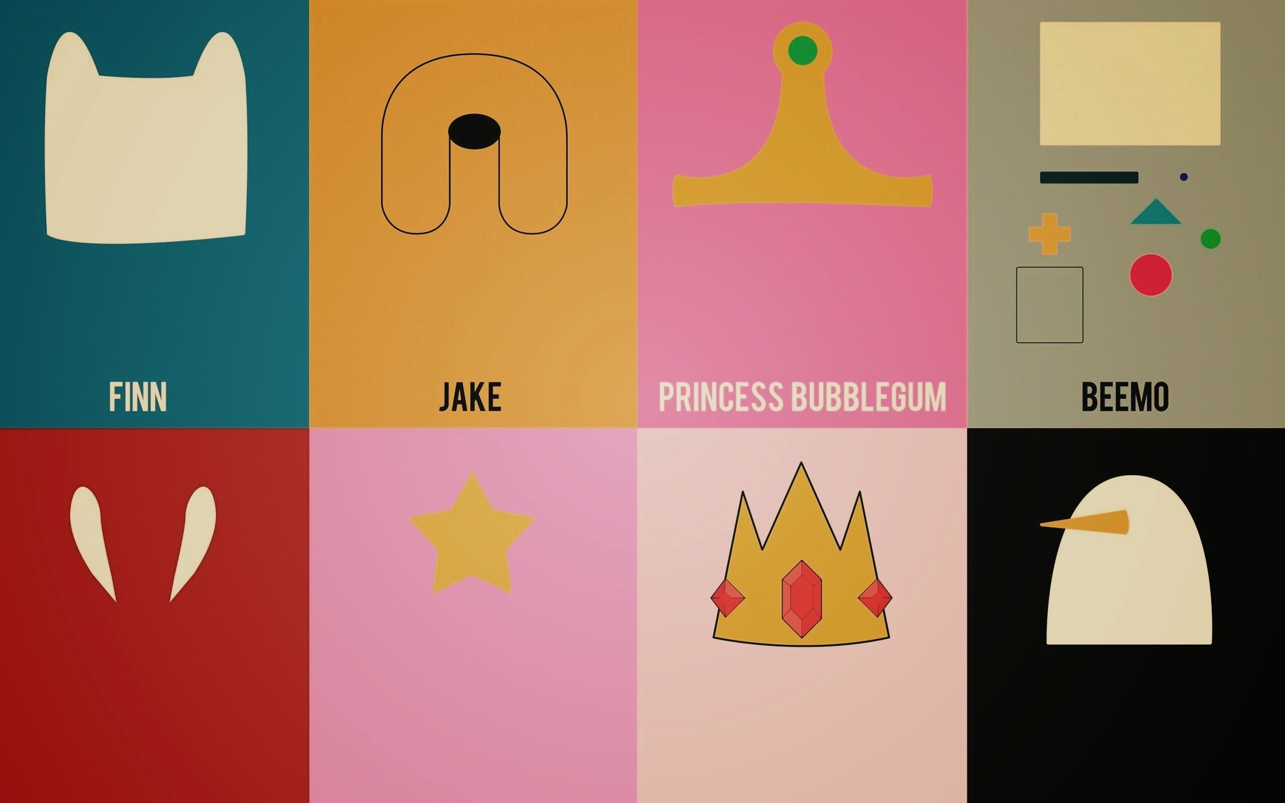 Время приключений схематично обои