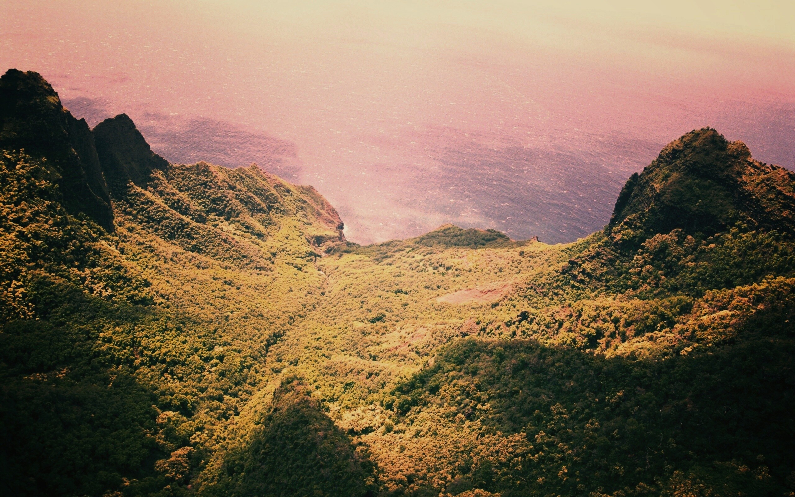 Горный пейзаж обои