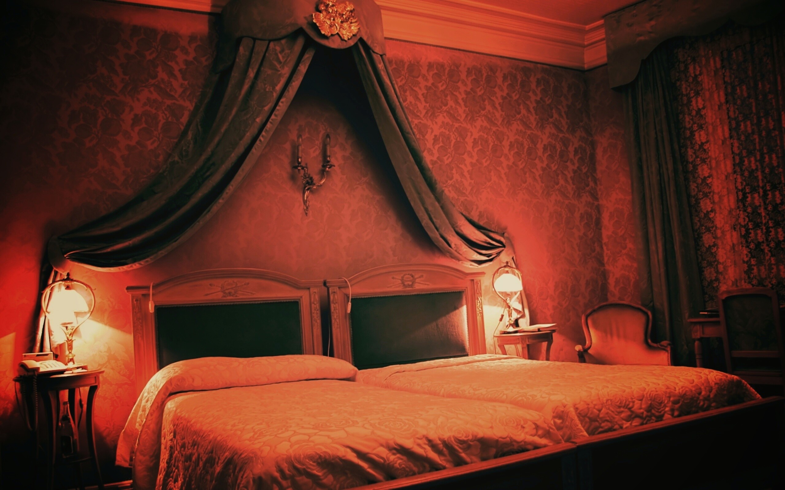 Спальня обои