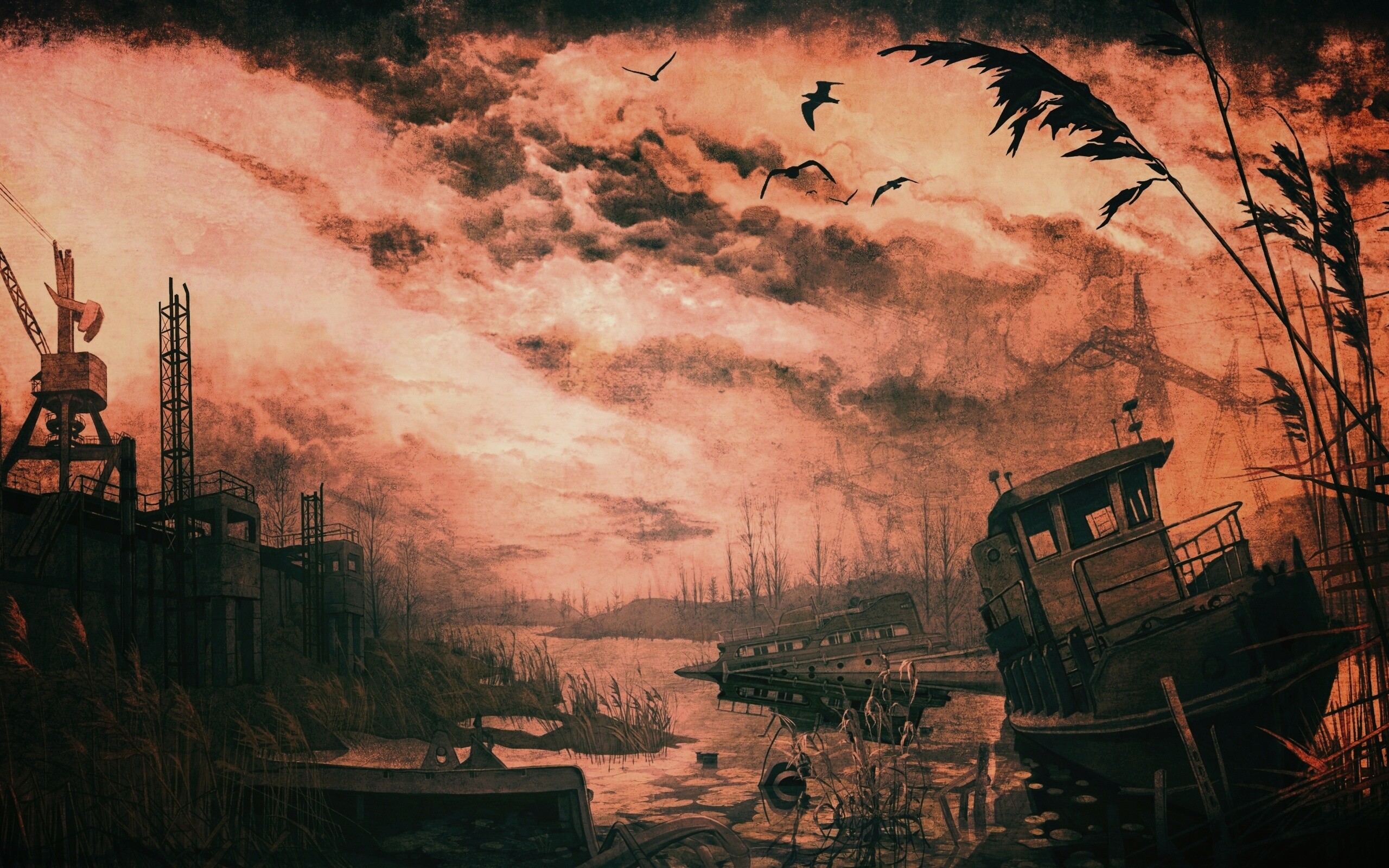 Вселенная сталкера обои