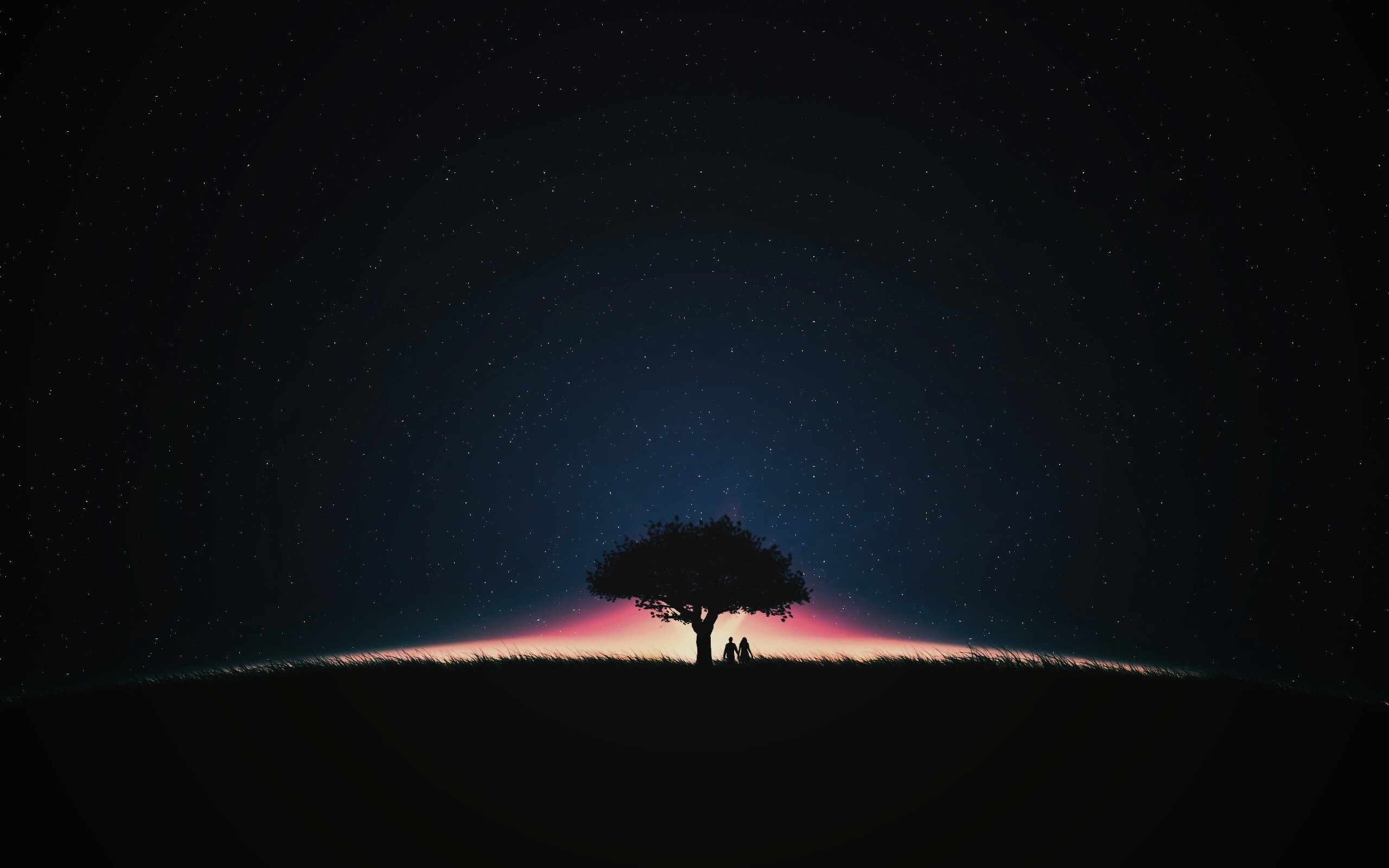 Звёздная ночь обои