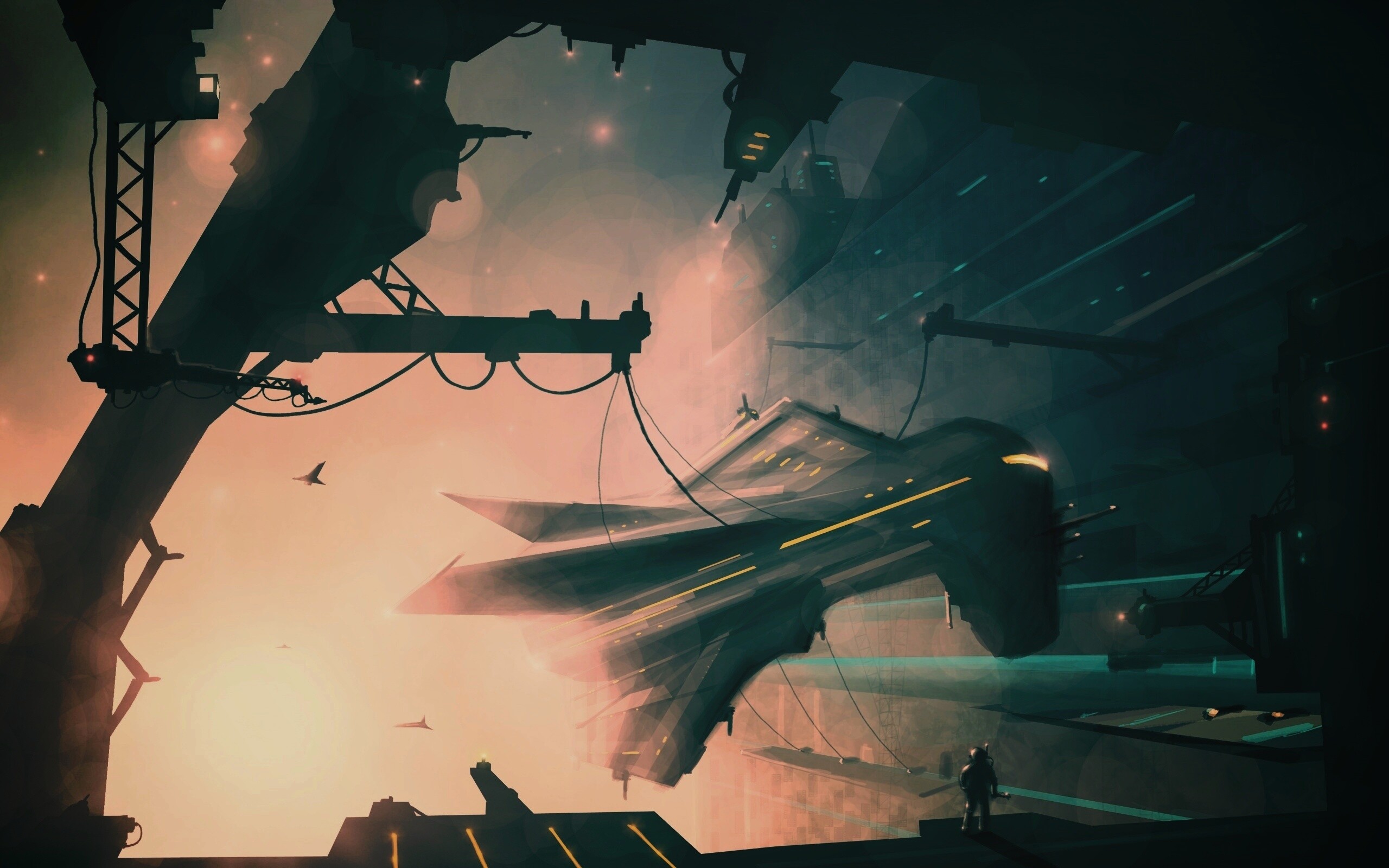 Космопорт обои