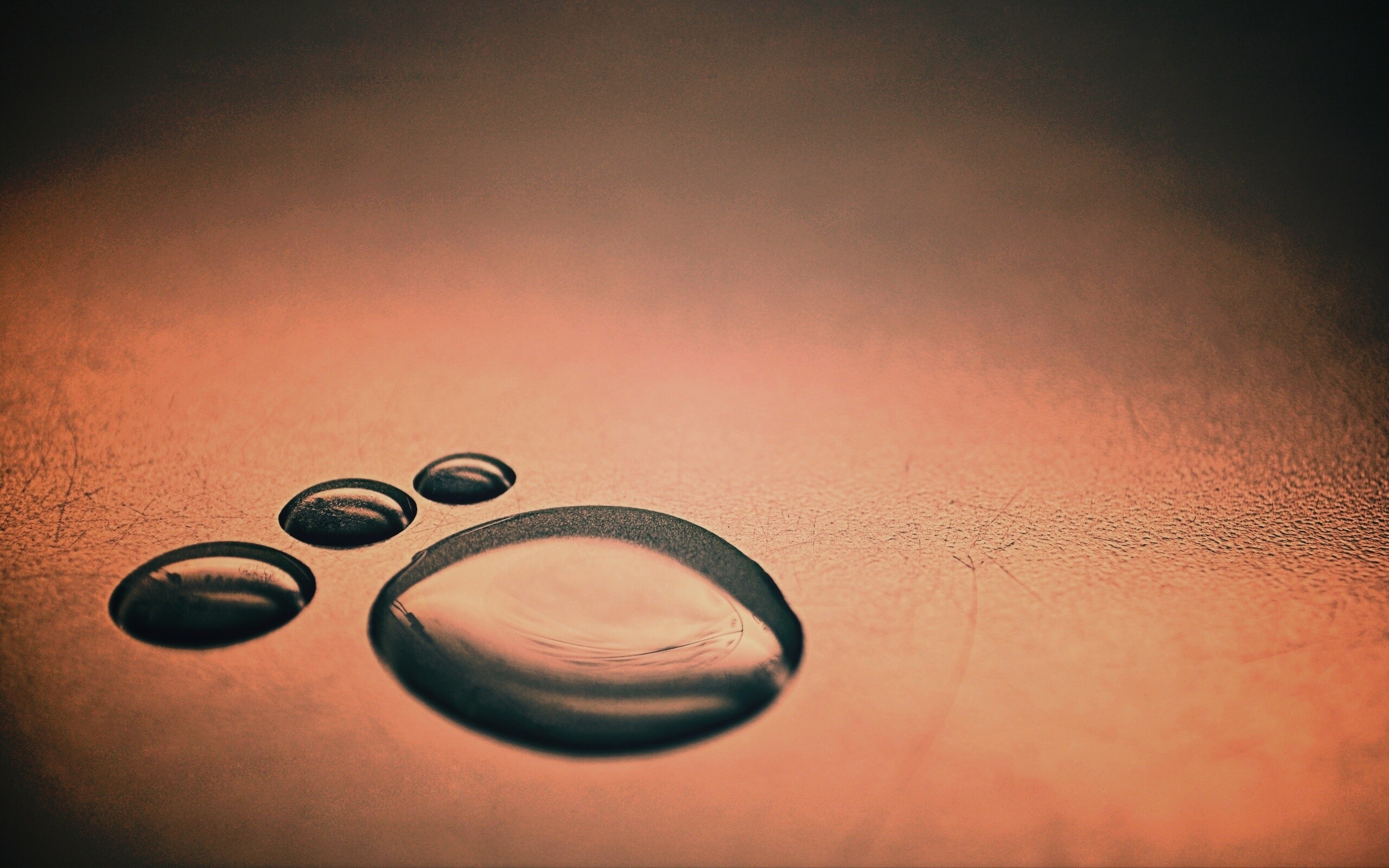 Капли воды обои