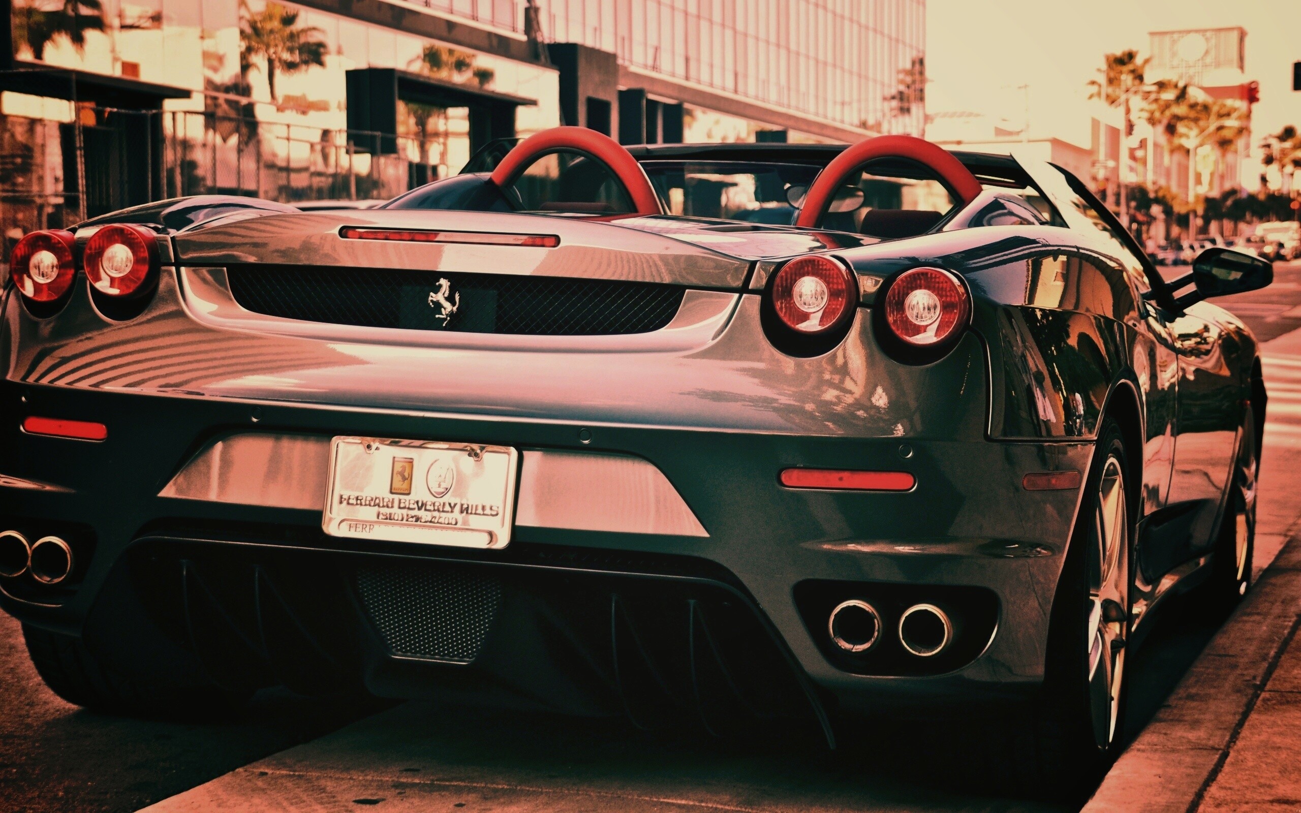 Феррари из Беверли Хиллс обои