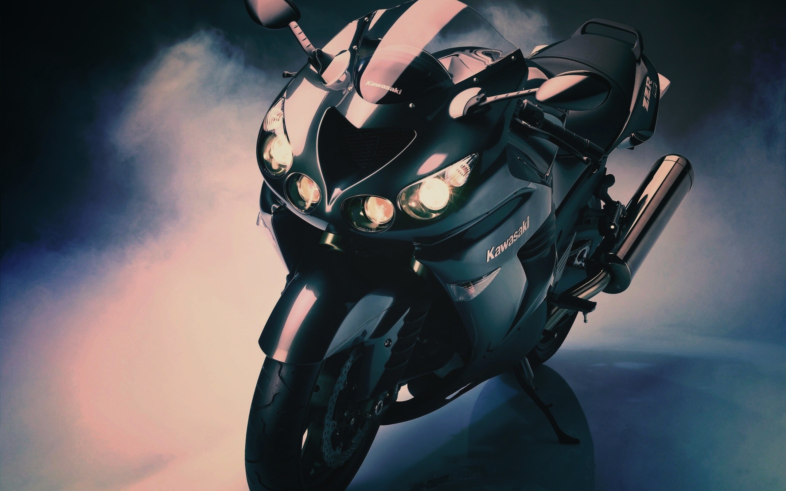 Мотоцикл Кавасаки ZX14 обои