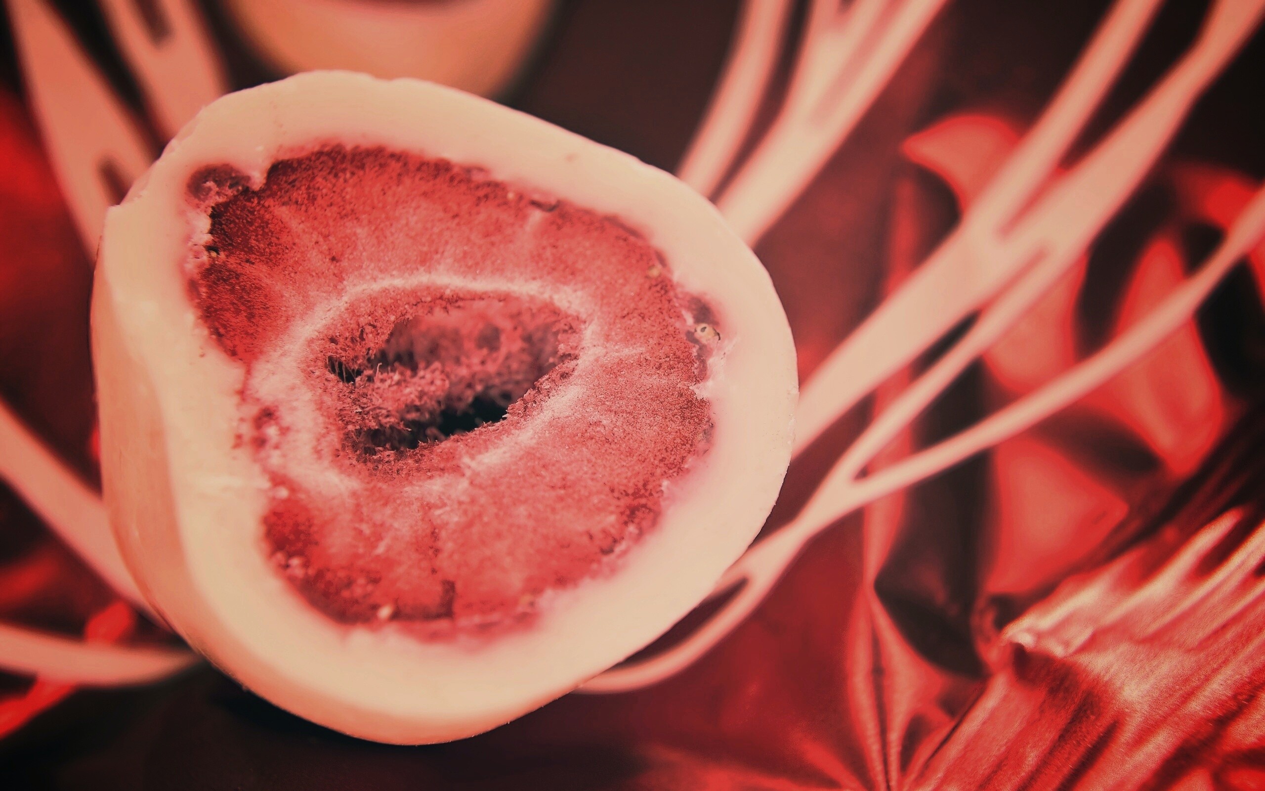 Клубника в белом шоколаде обои