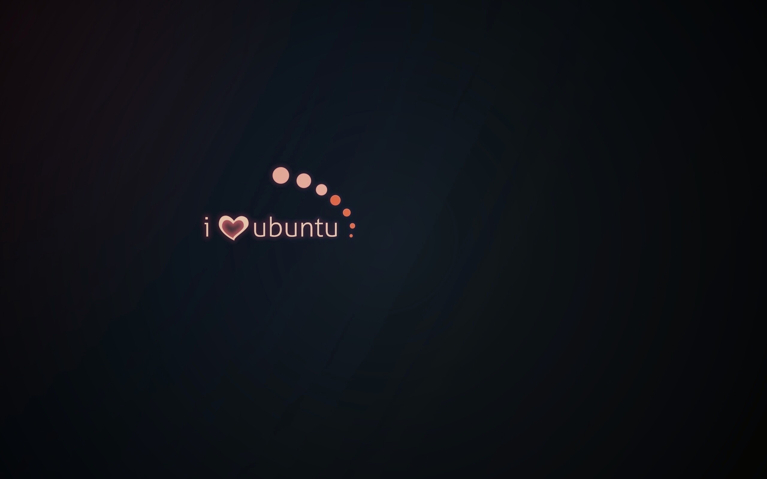 Я люблю убунту обои