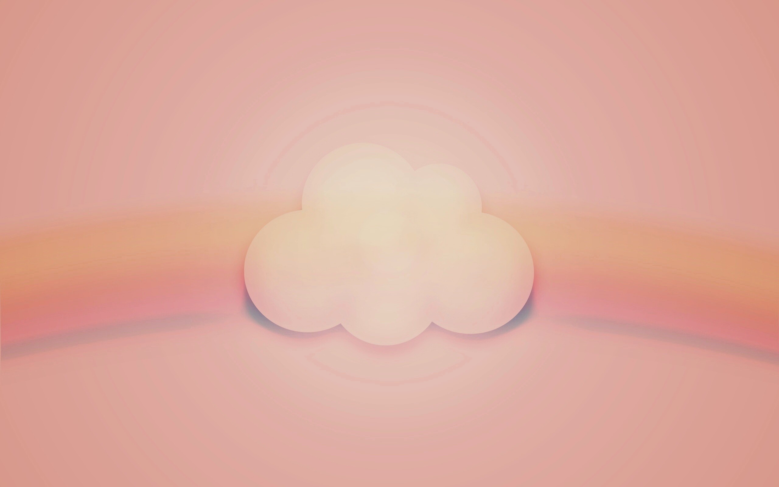 Облако за радугой обои