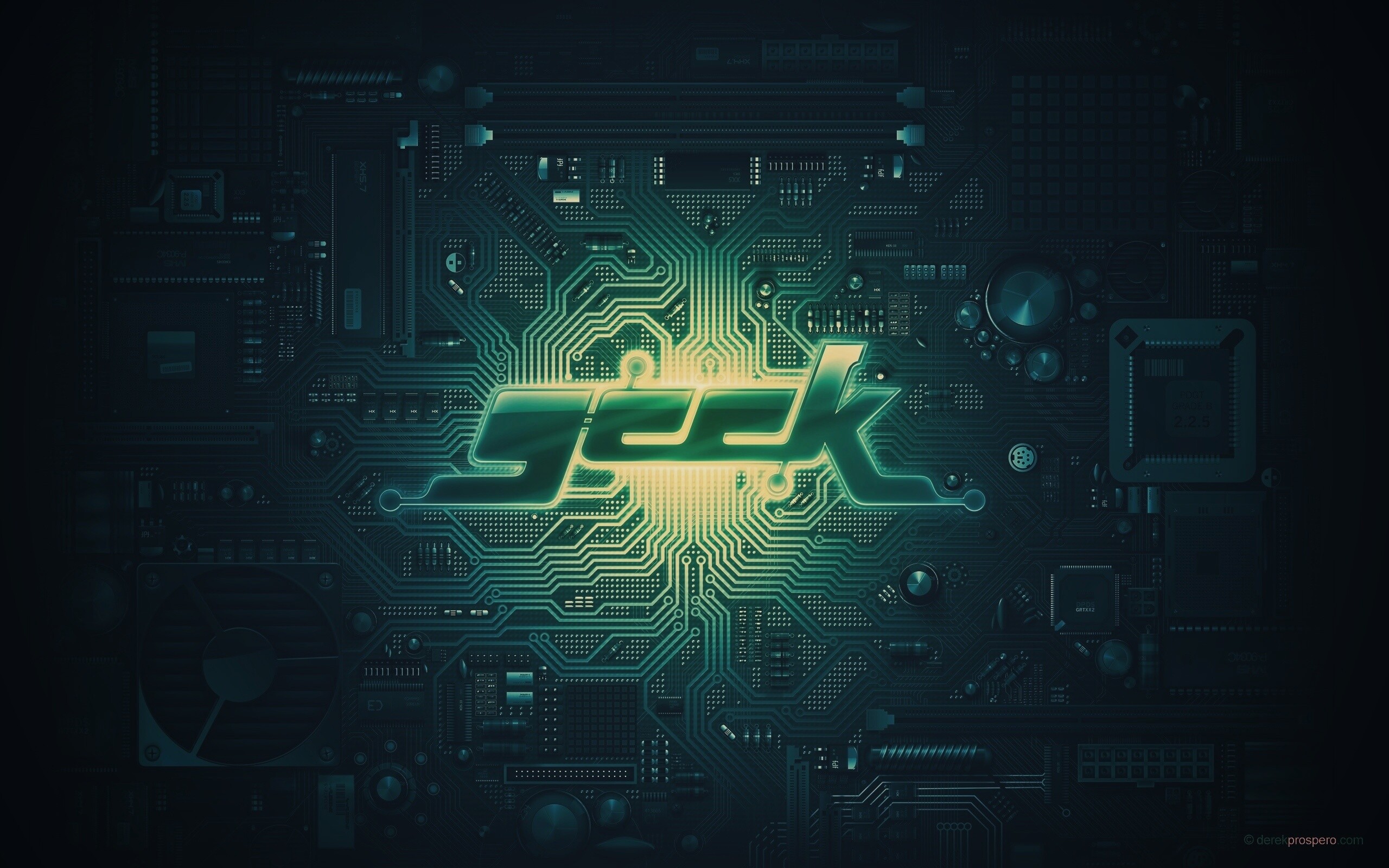 Печатная плата Geek обои