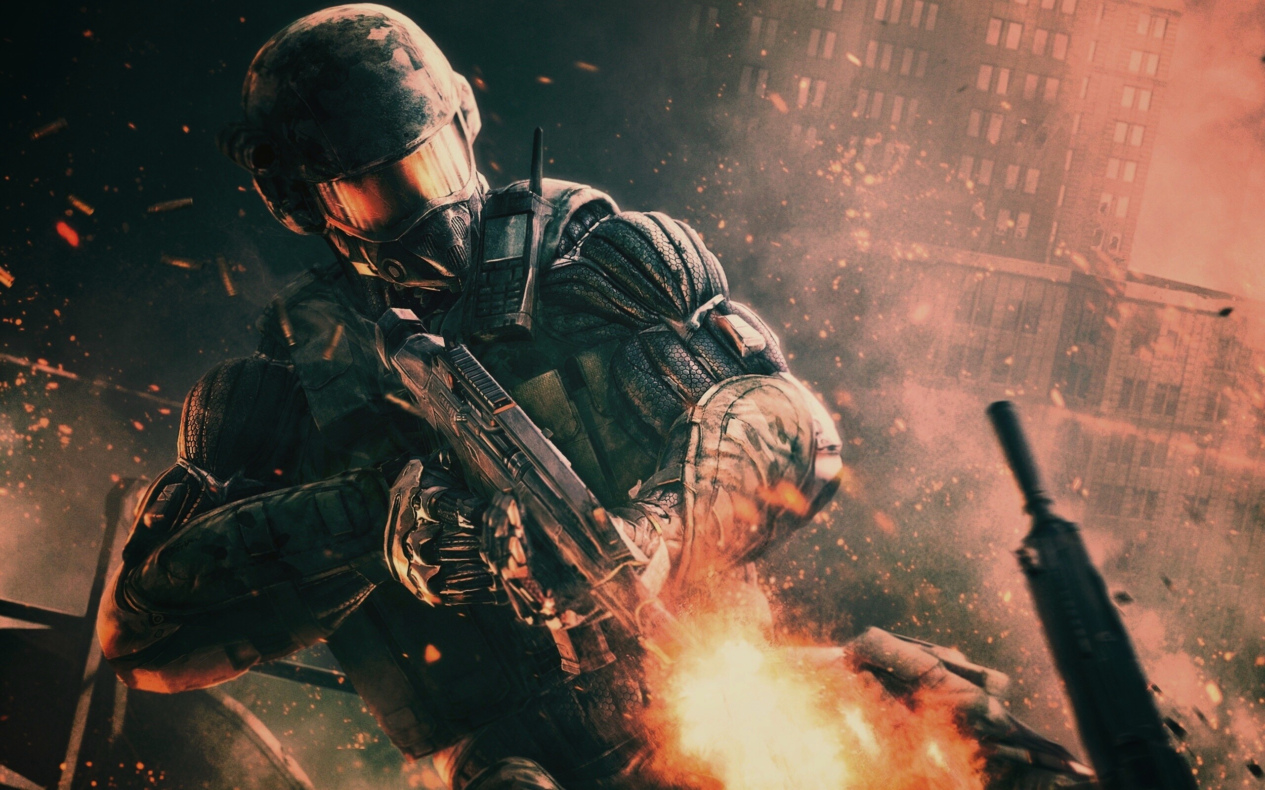 Костюм из Crysis 2 обои