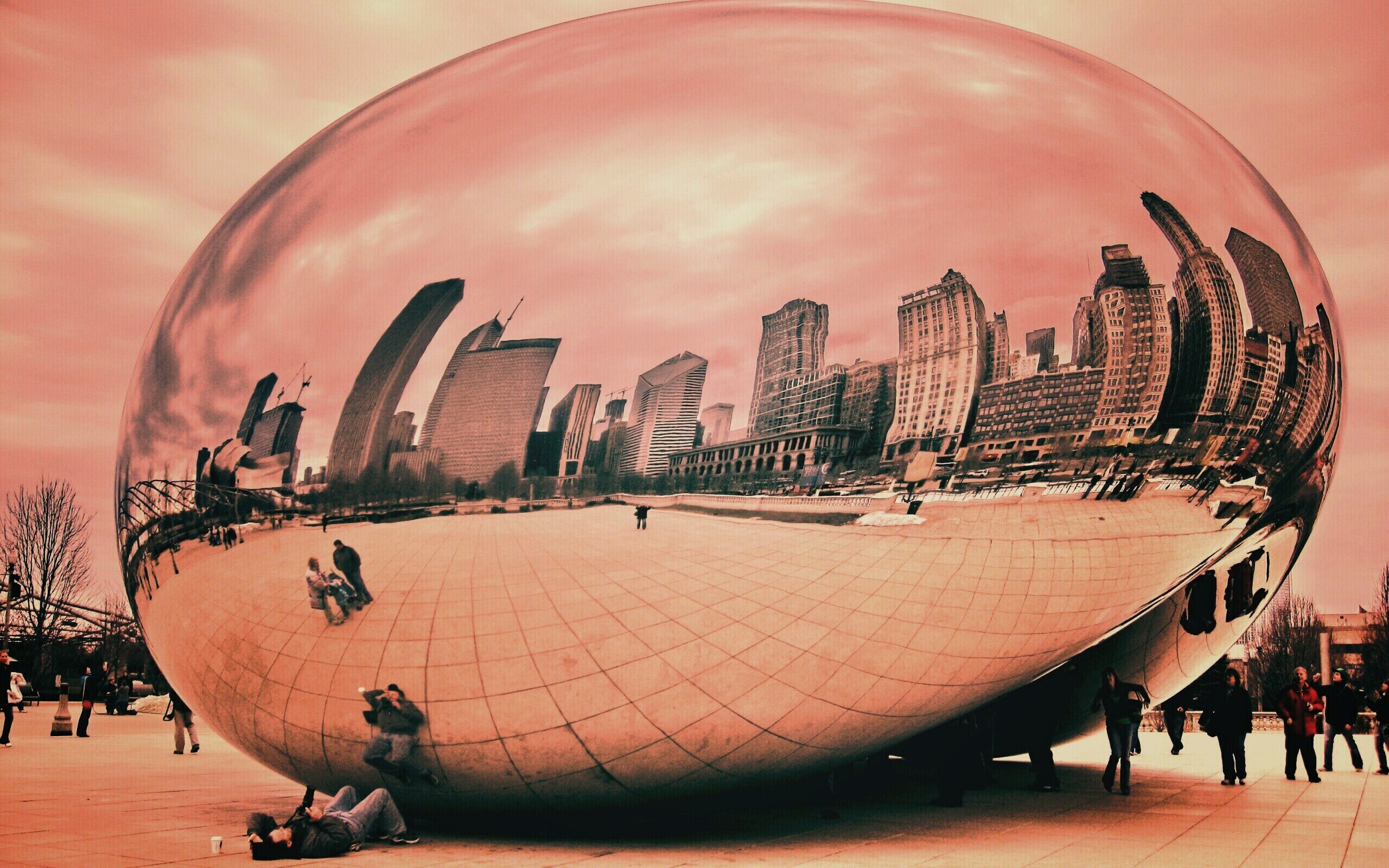 Облачные ворота обои