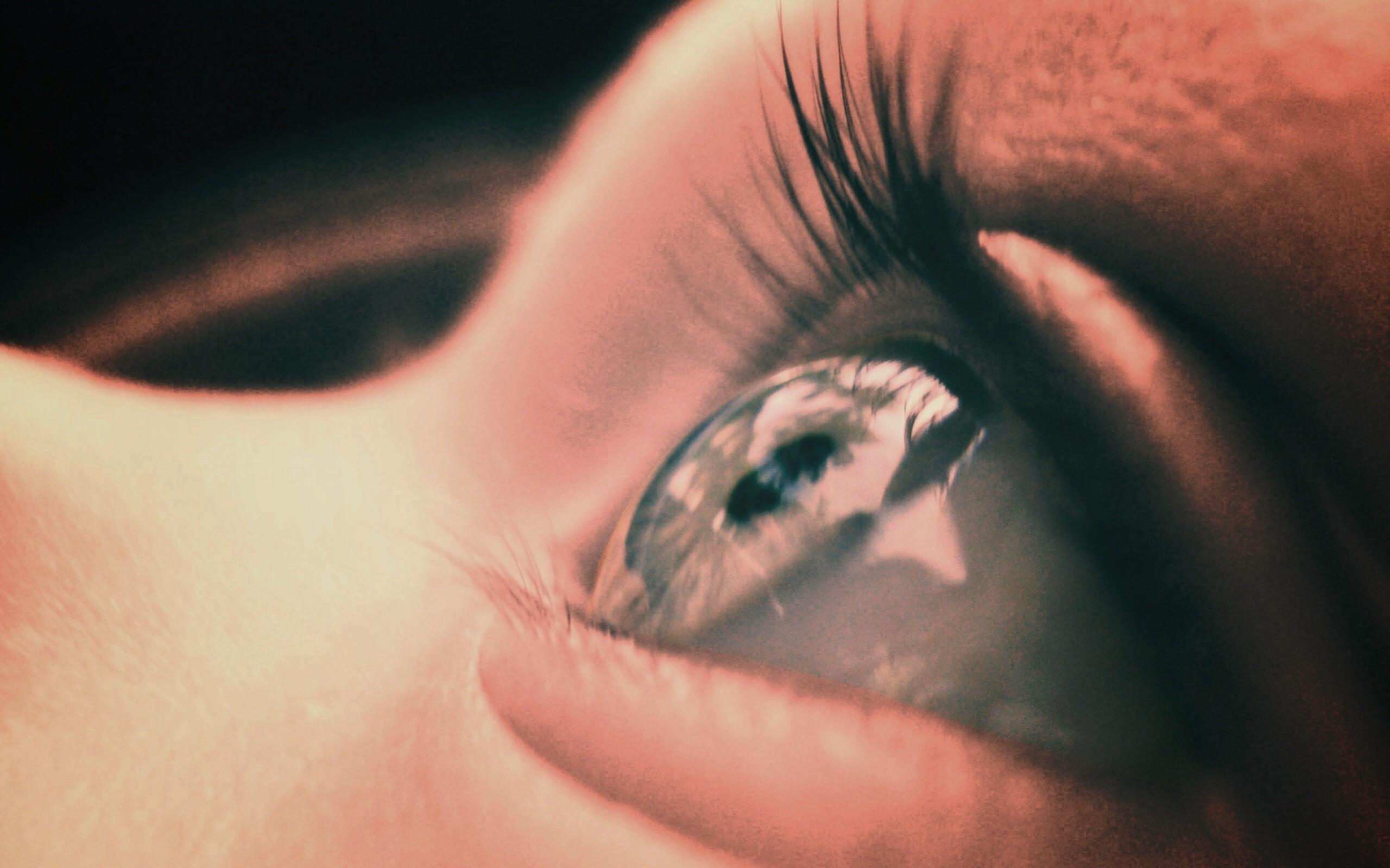 Ясный взгляд младенца обои