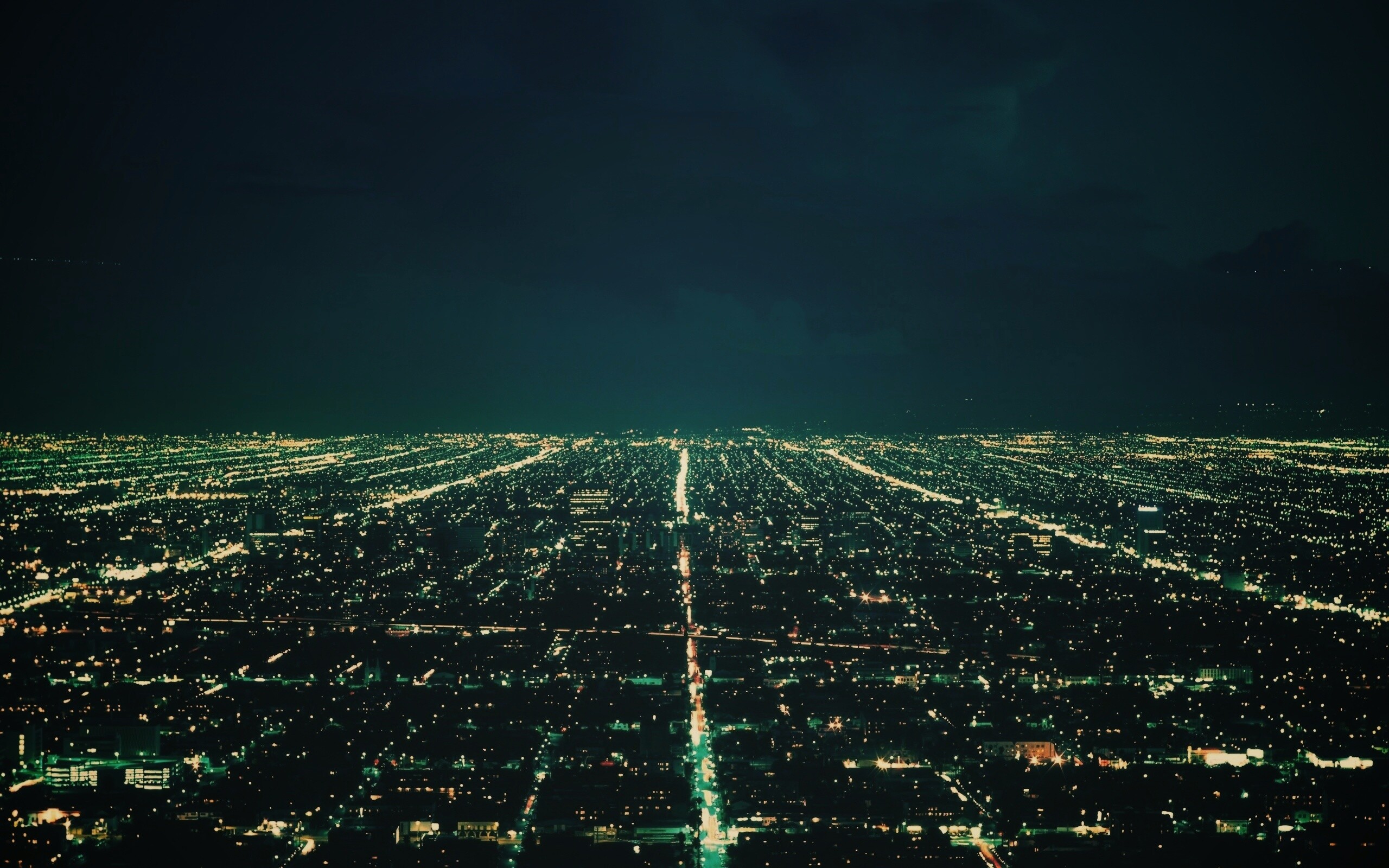 Вид на город с высоты обои