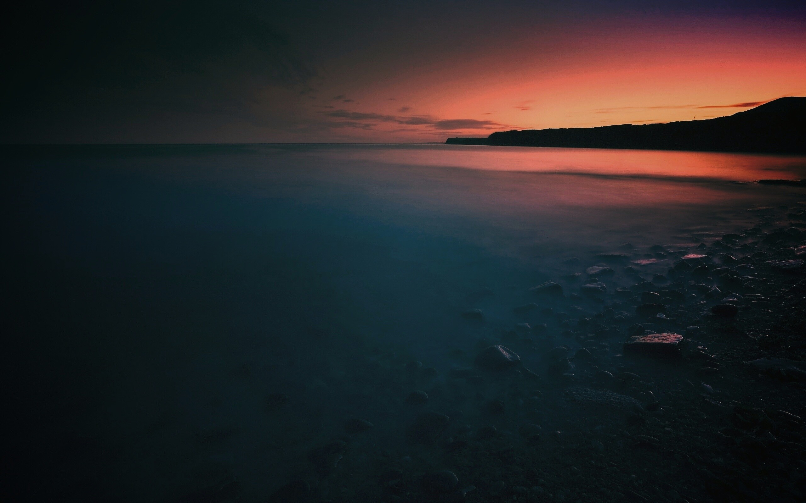 Последние лучи солнца обои