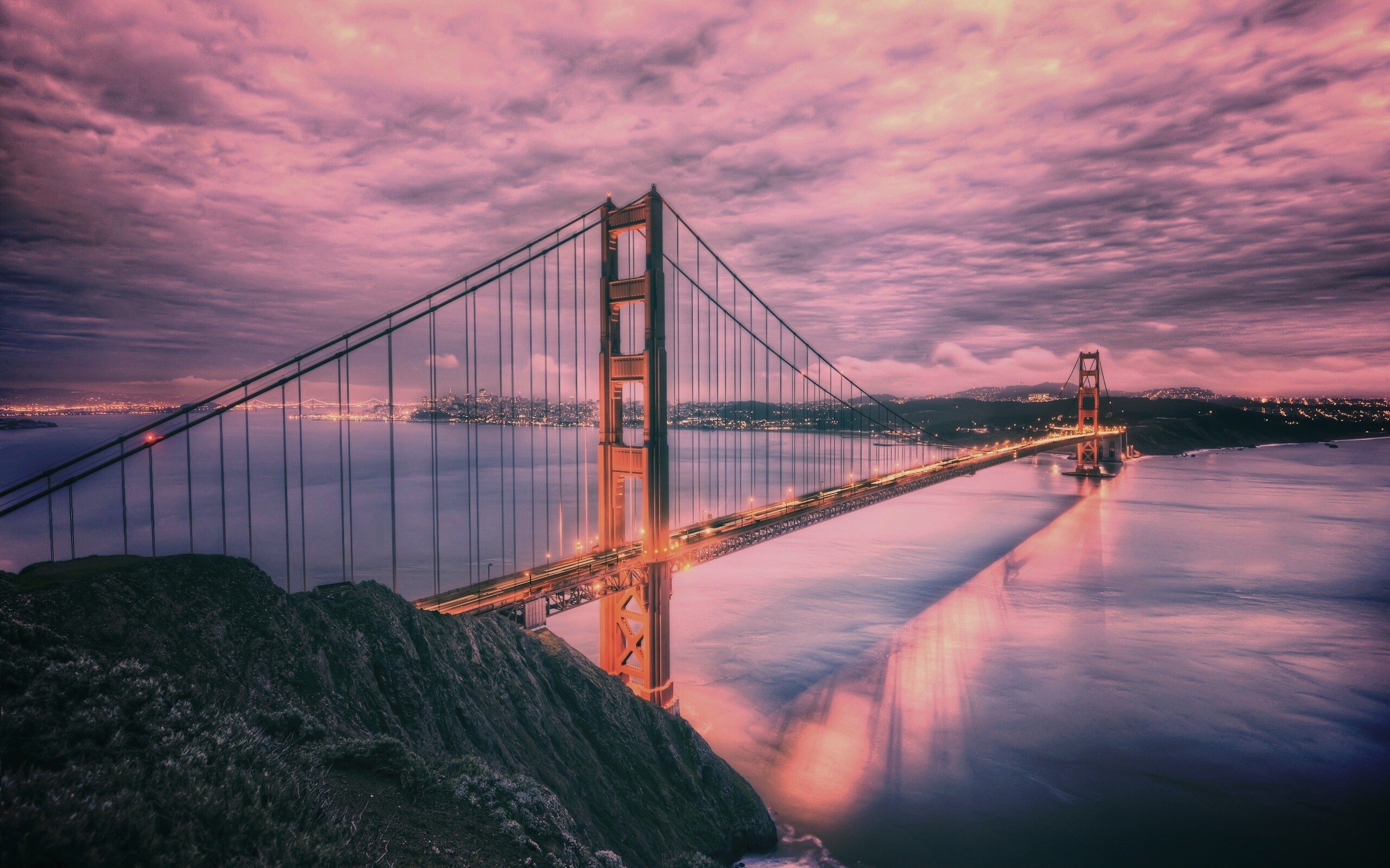 Мост Золотые Ворота обои