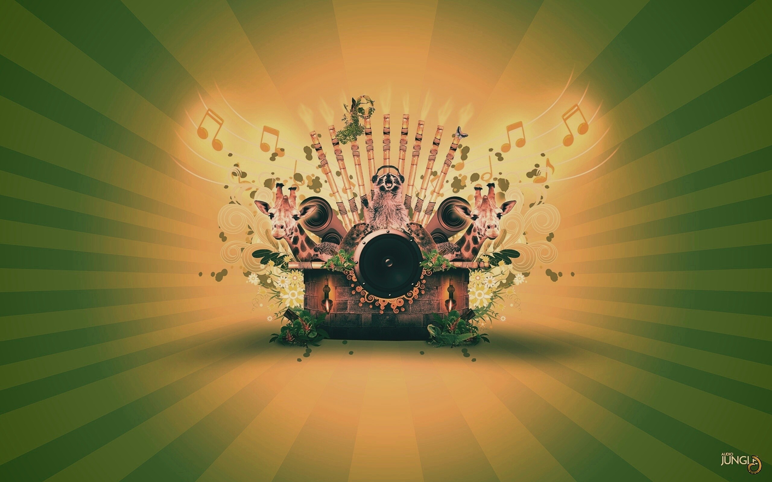 Музыка джунглей обои
