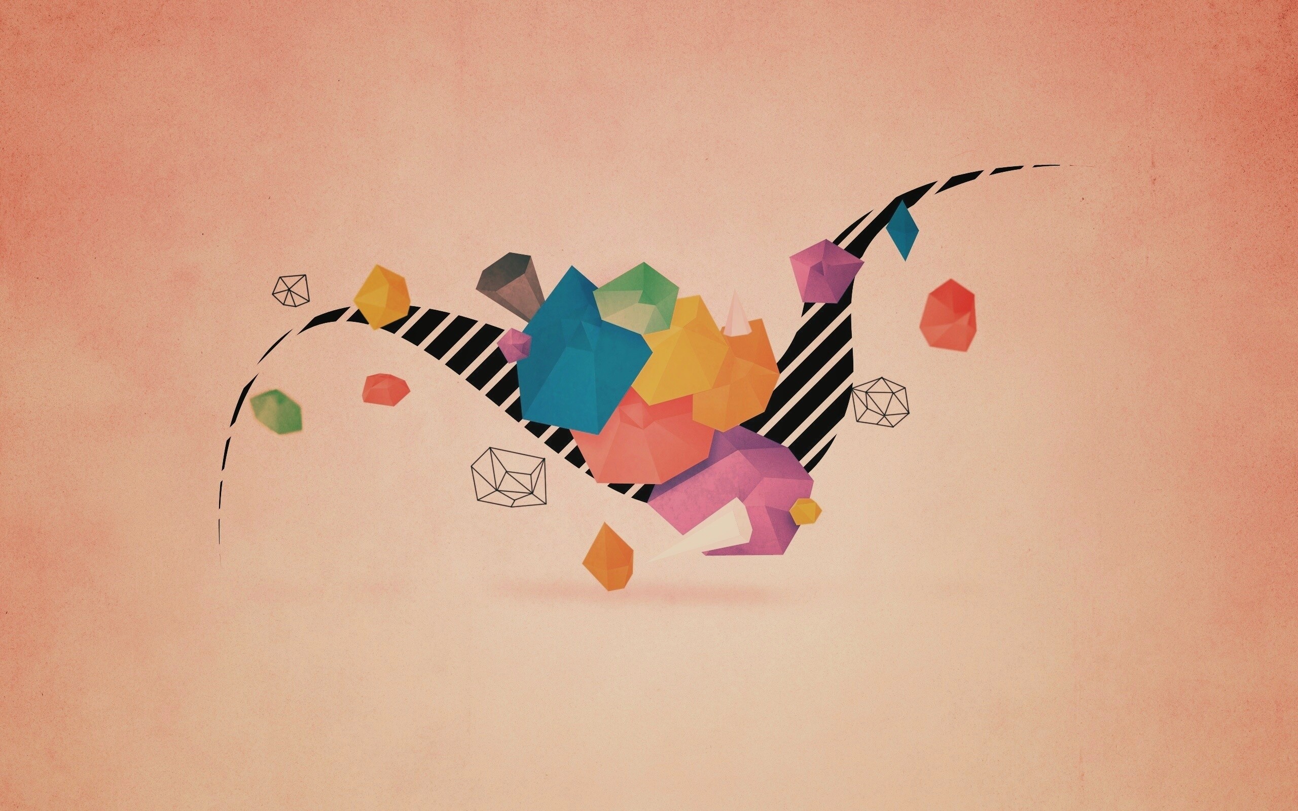 Полет абстрактной фантазии обои