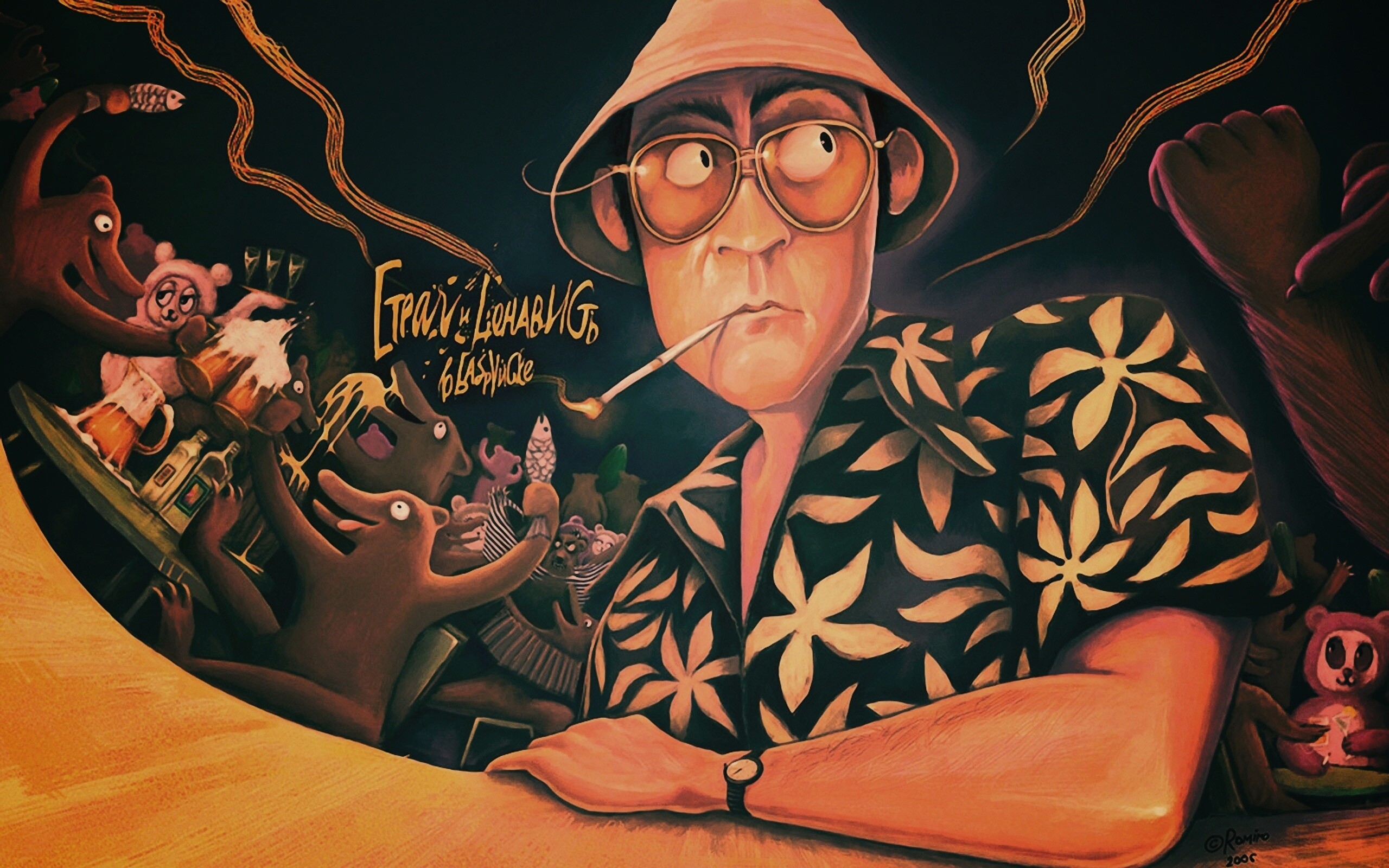 Страх и ненависть в Лас-Вегасе обои