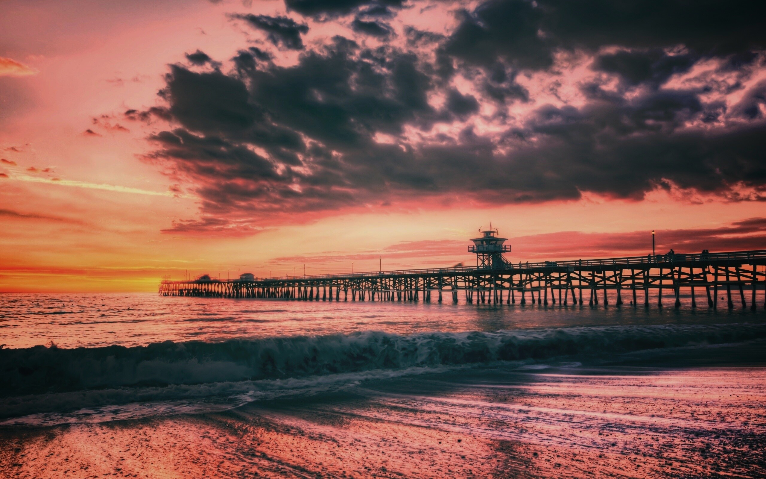 Морской прилив обои