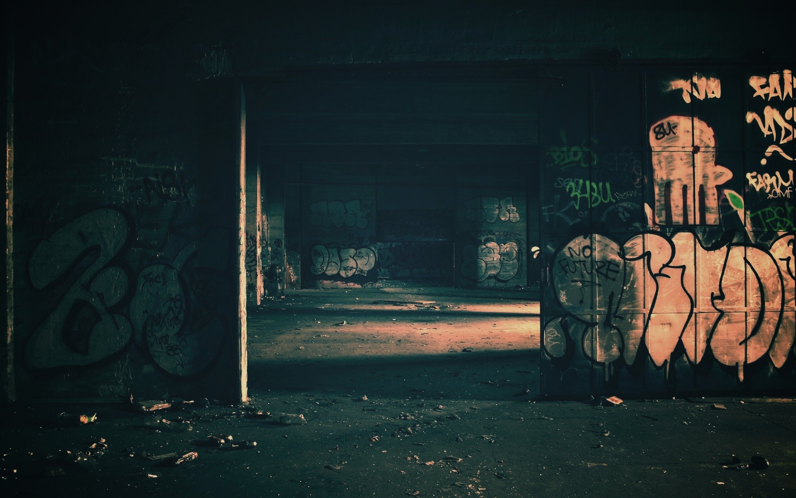 Заброшенное здание обои