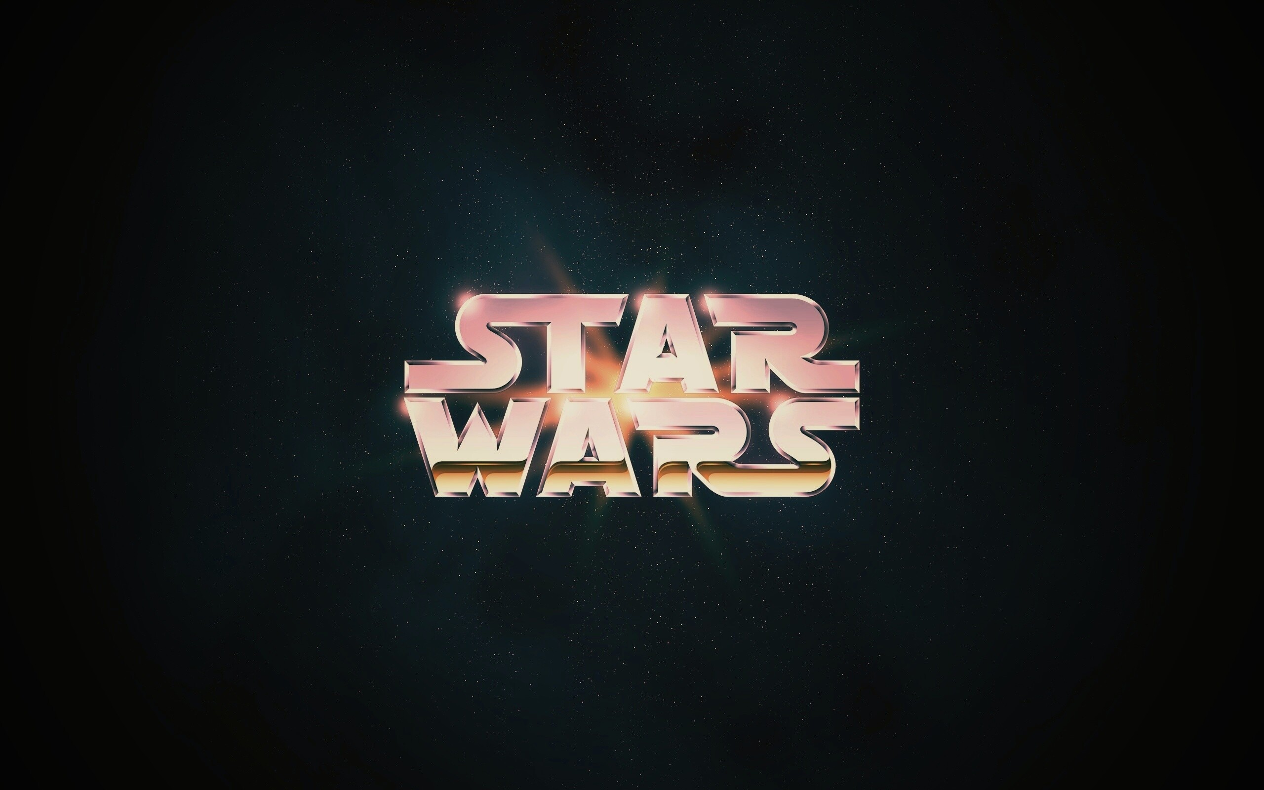 Логотип звездных войн обои