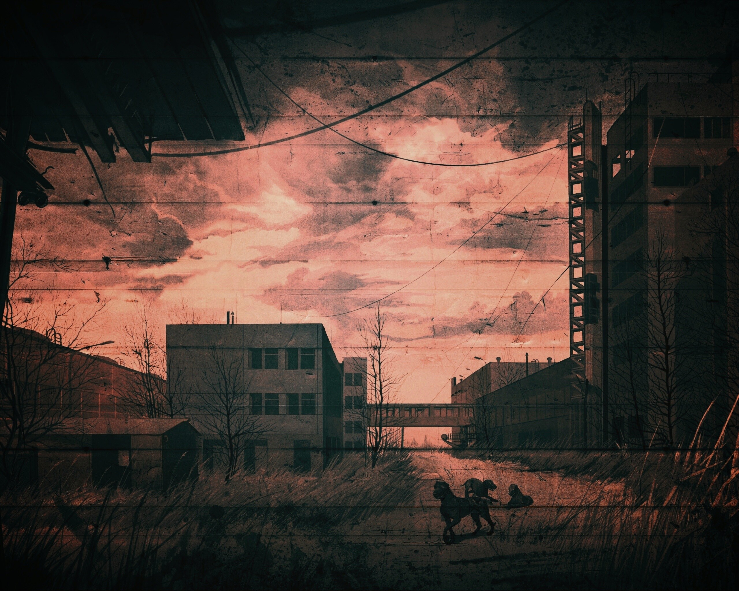 Припять из сталкера обои