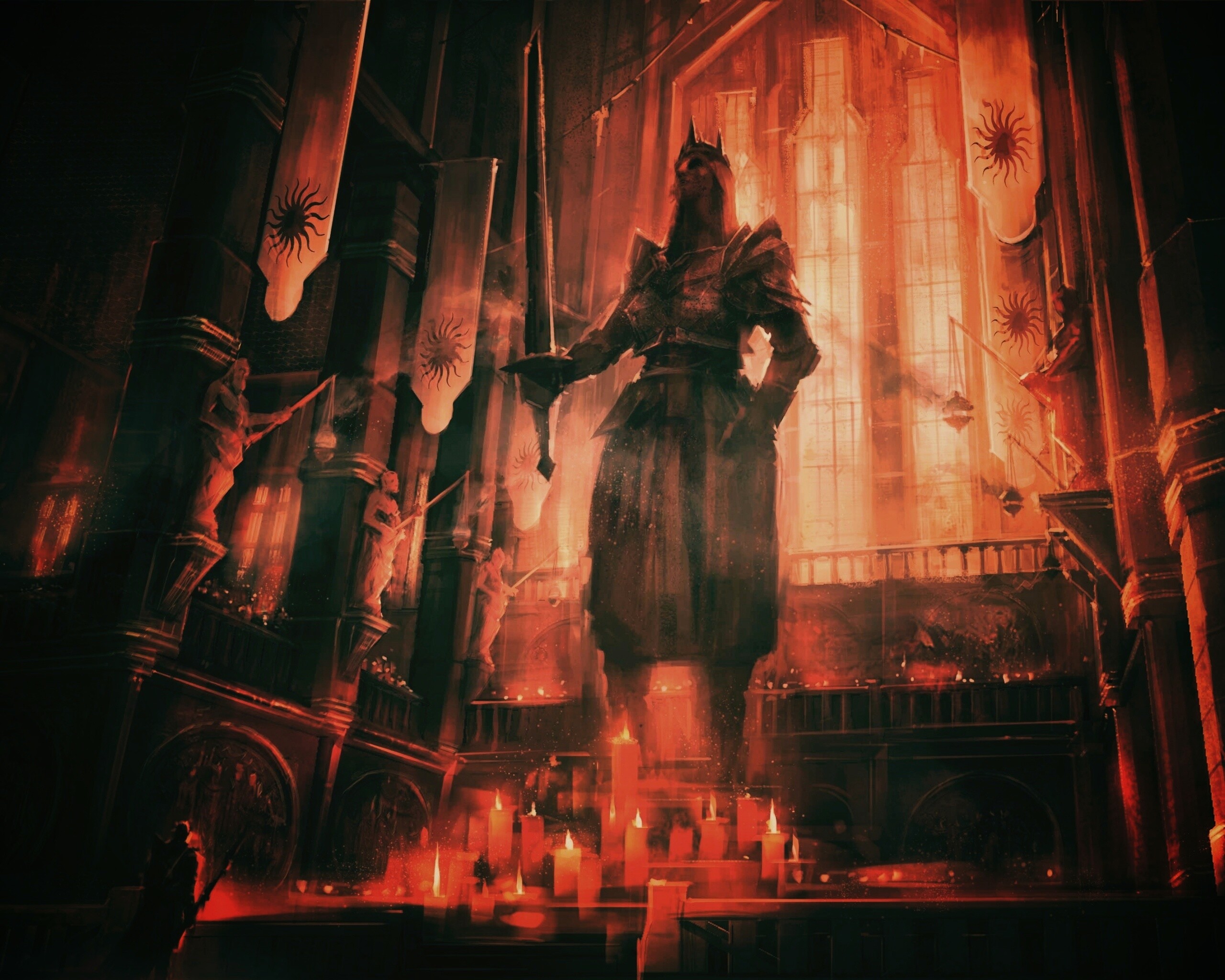 Алтарь из Dragon Age обои