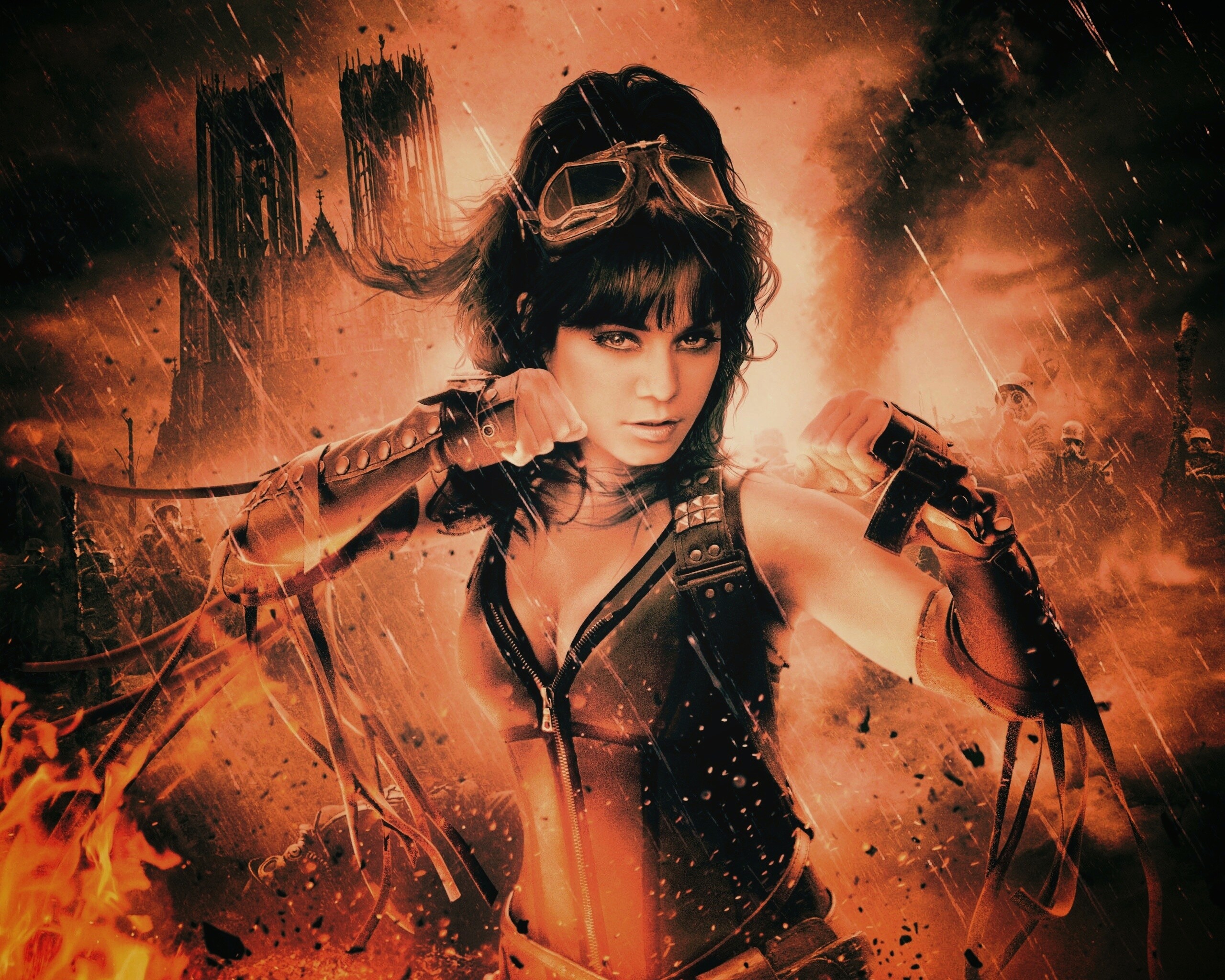 Blondie из фильма "Запрещенный прием" обои