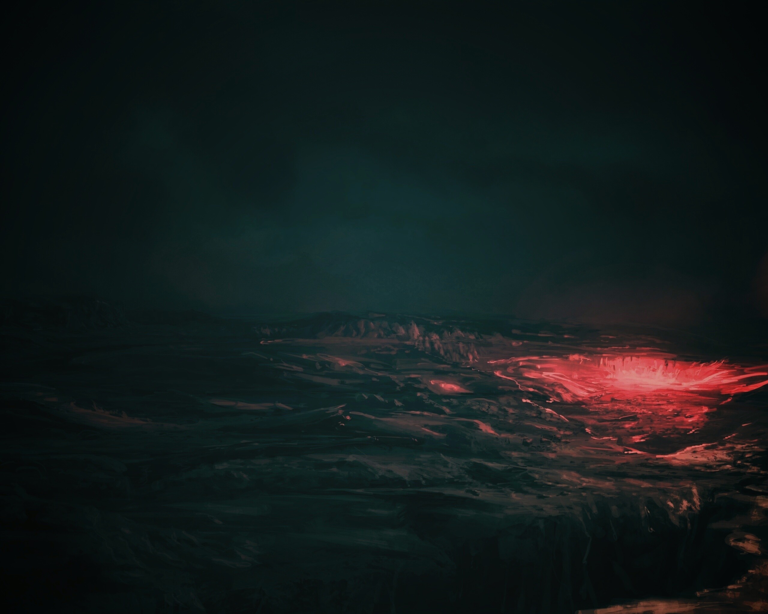 Безжизненная каменная долина обои