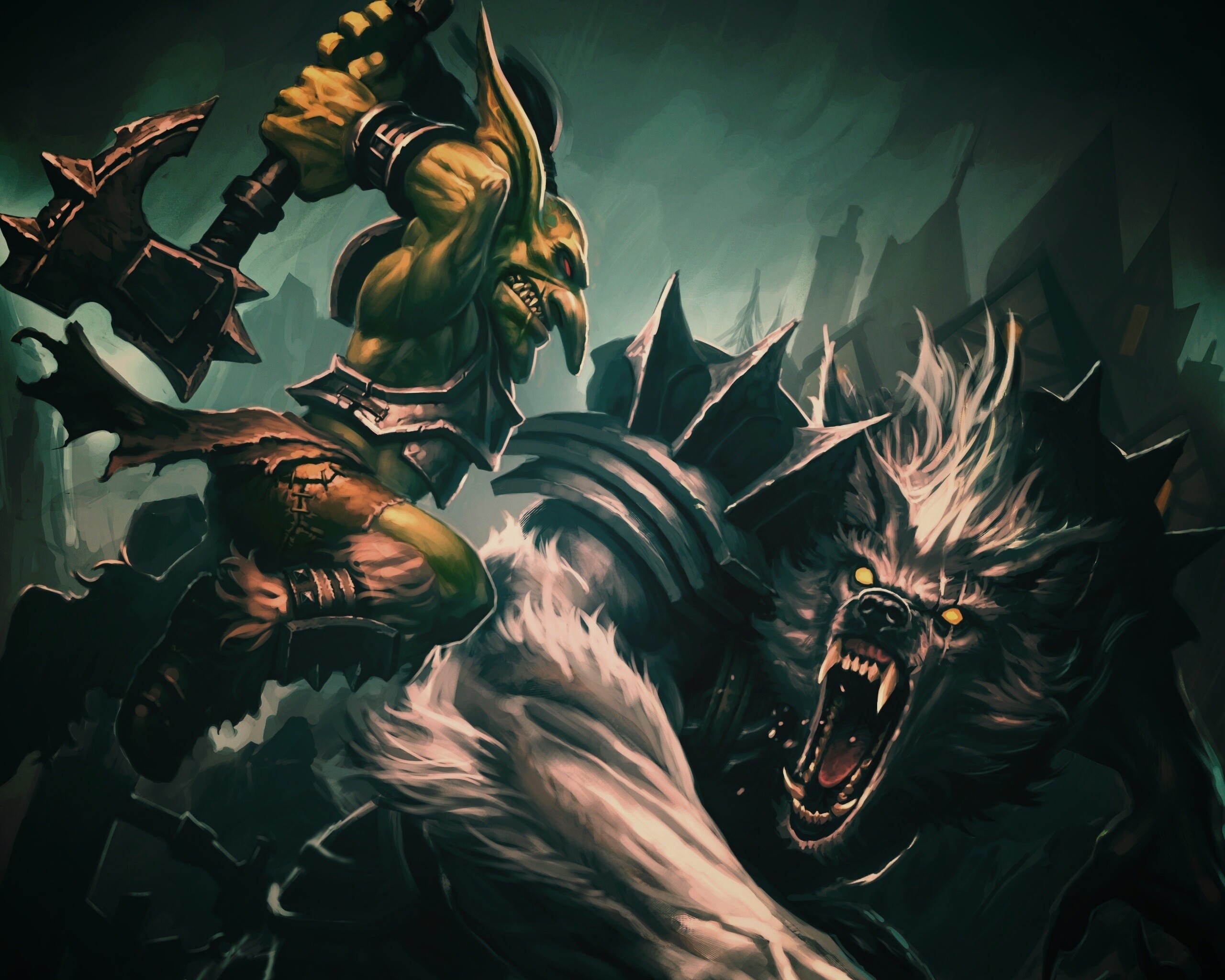 Гоблин и ворген обои