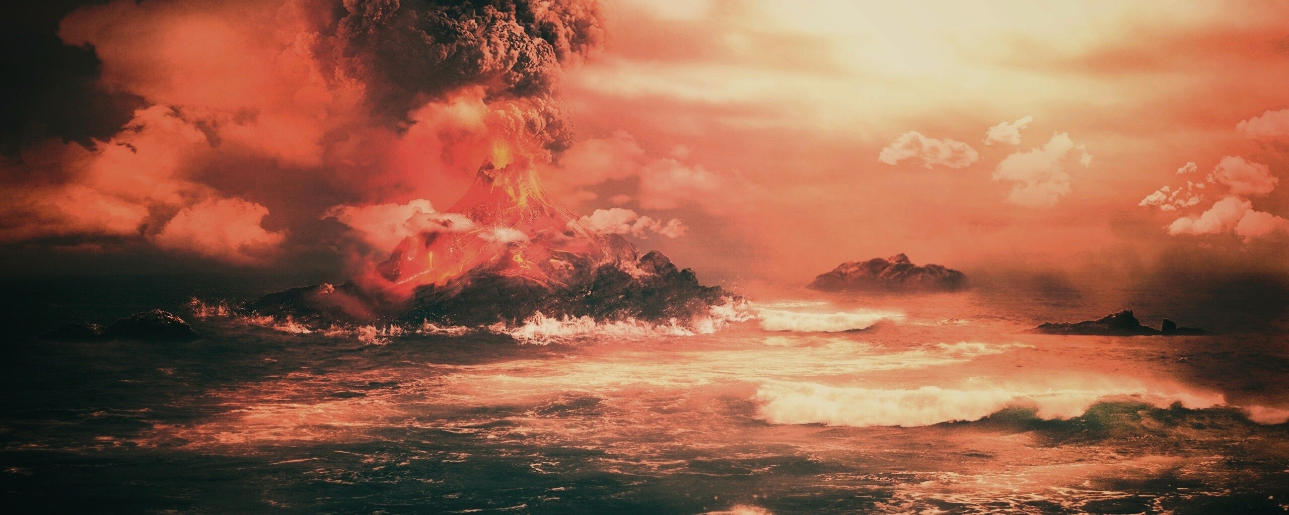 Вулкан обои