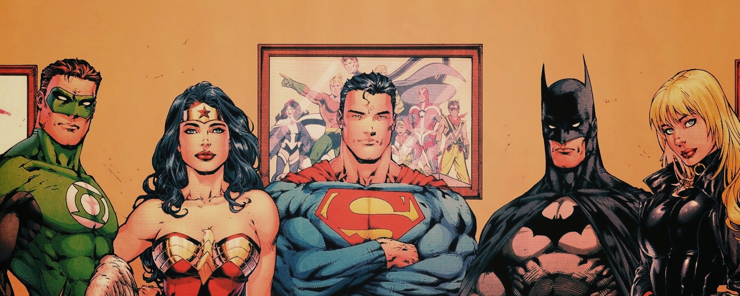 Лига справедлиовости обои