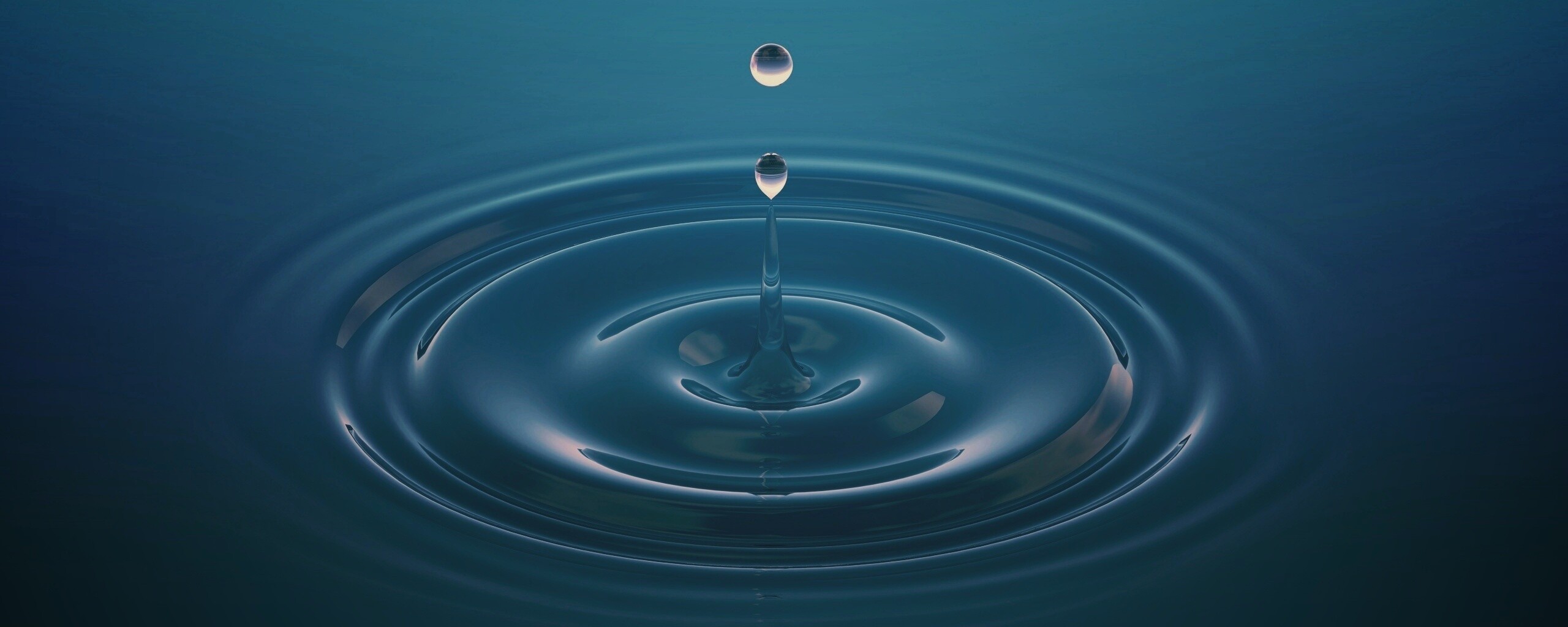 Упавшая капля обои