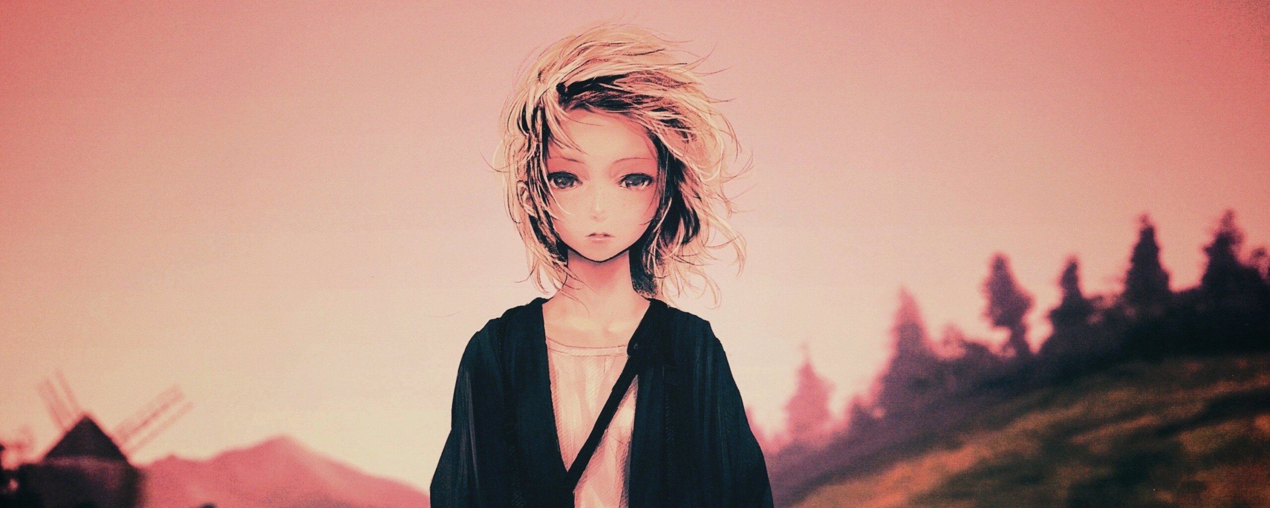 Девушка с фотоаппаратом обои