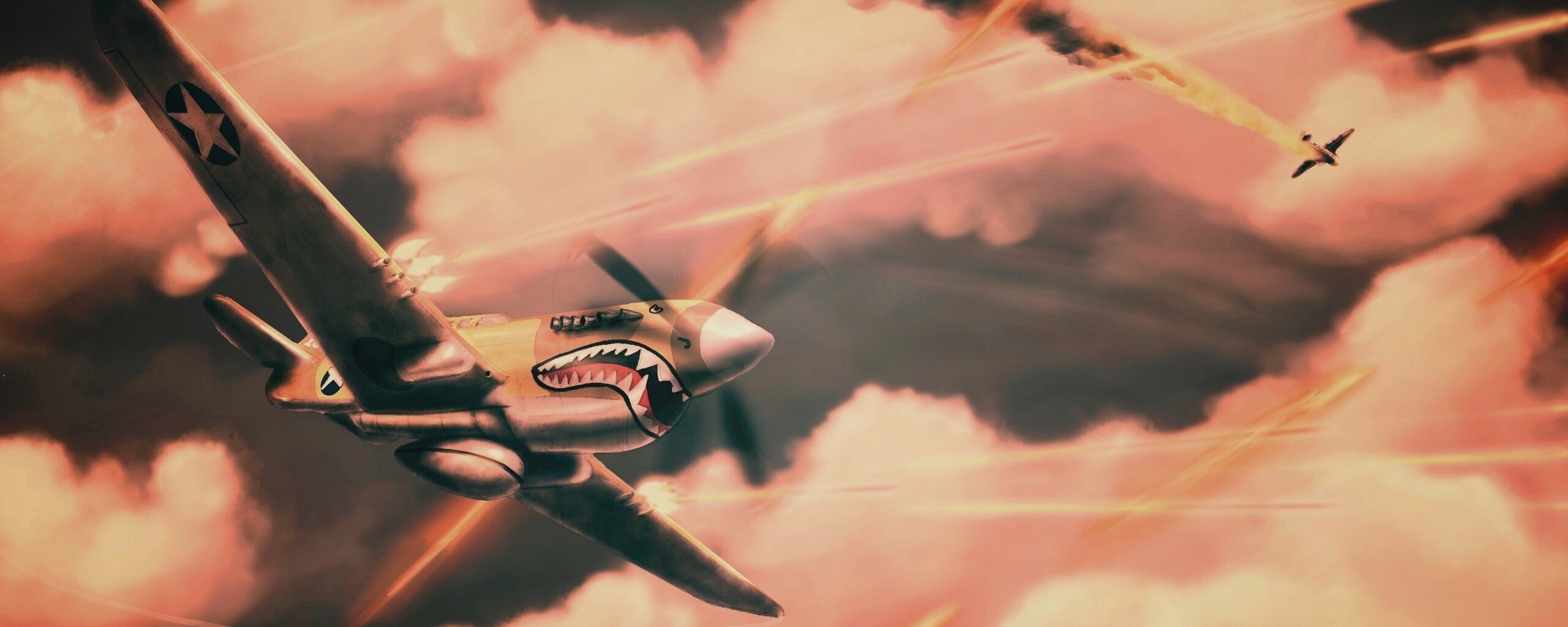 Истребитель акула обои