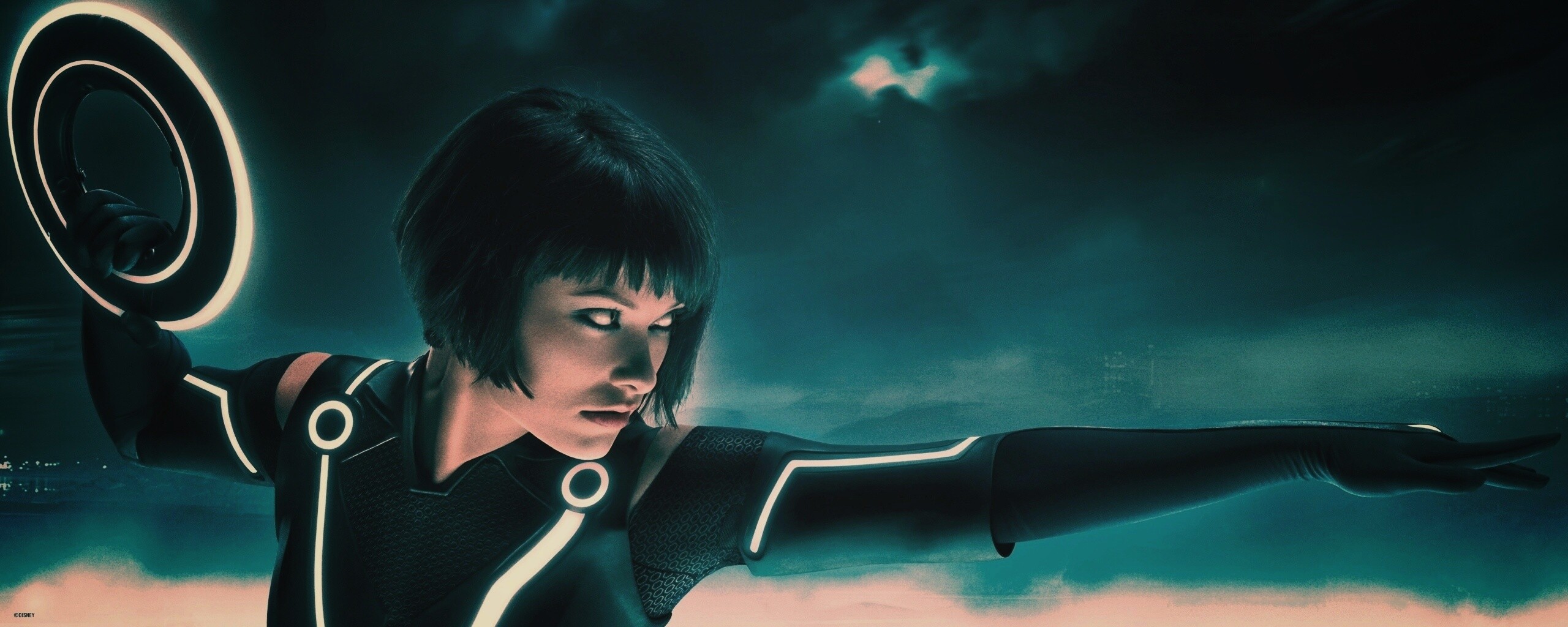 Оливия Уайлд в Трон: Наследие обои