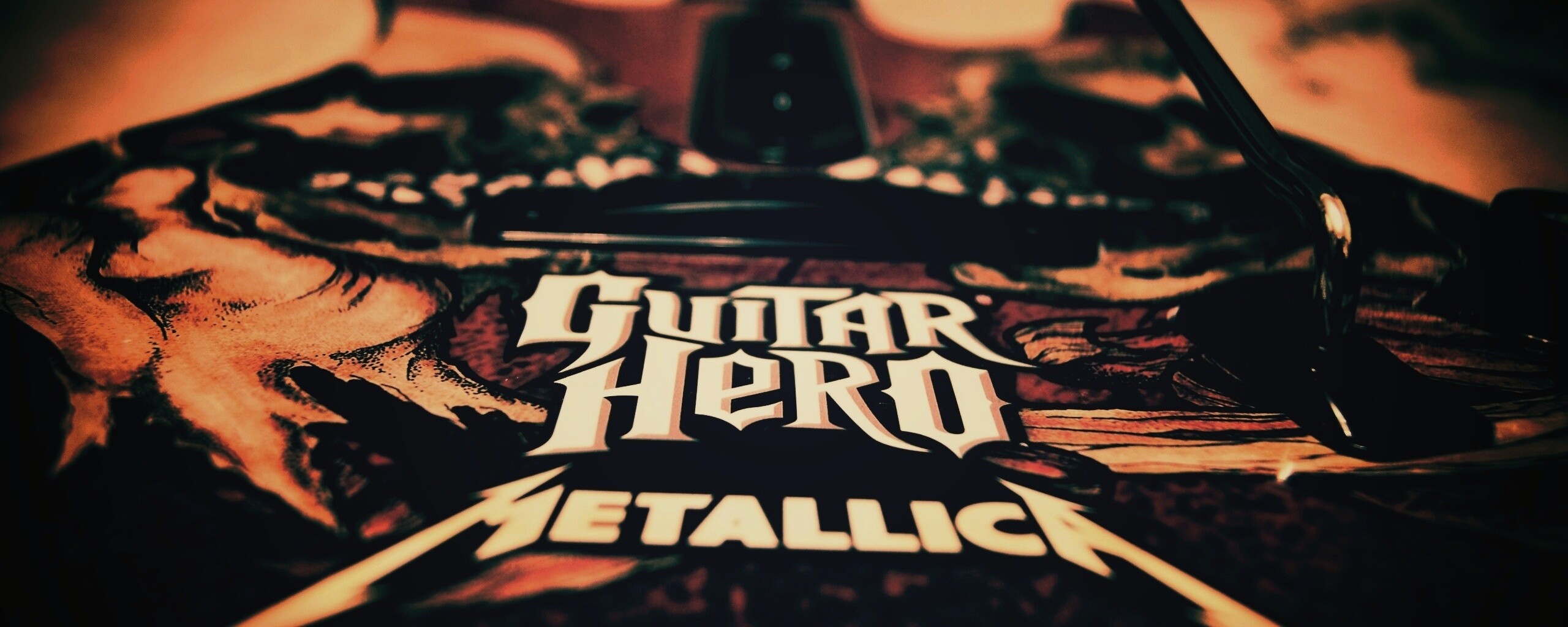Контролер для Guitar Hero с Металликой обои