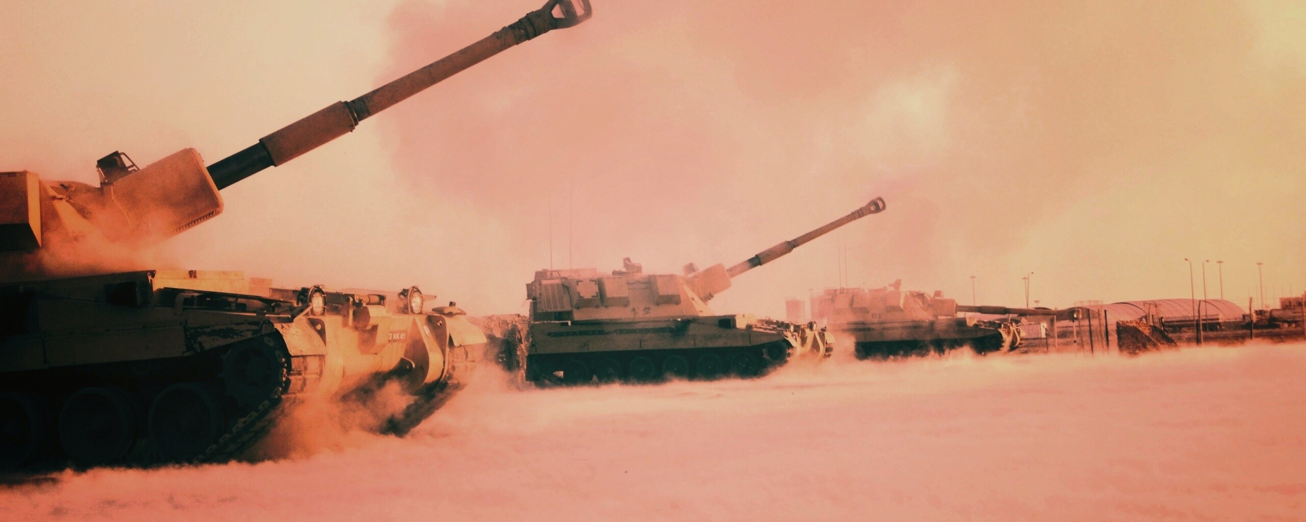 Британская самоходная артиллериская установка обои