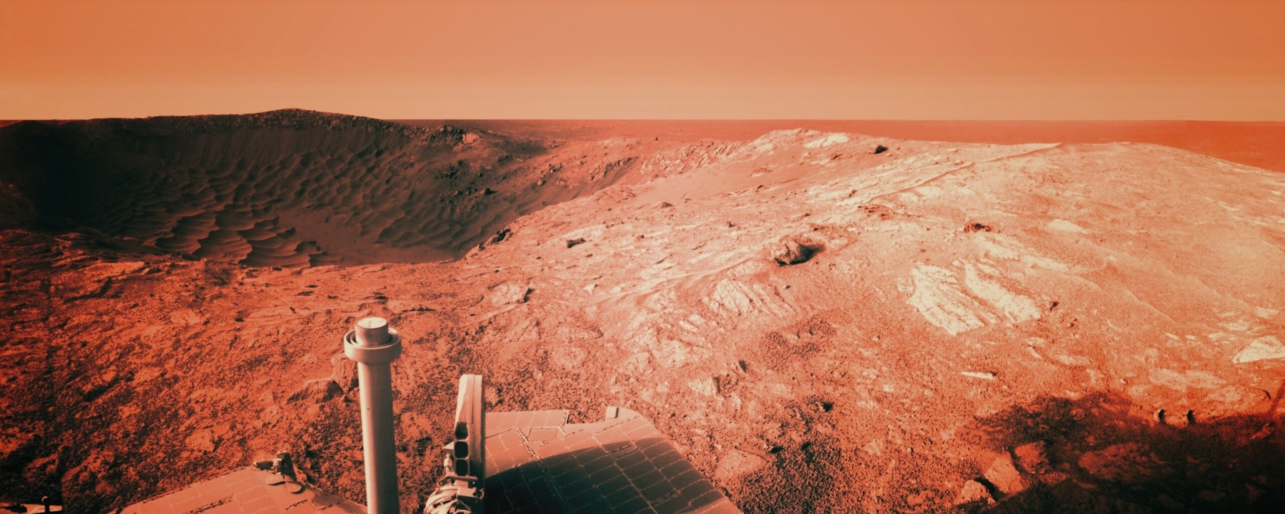 Снимок с марсохода обои
