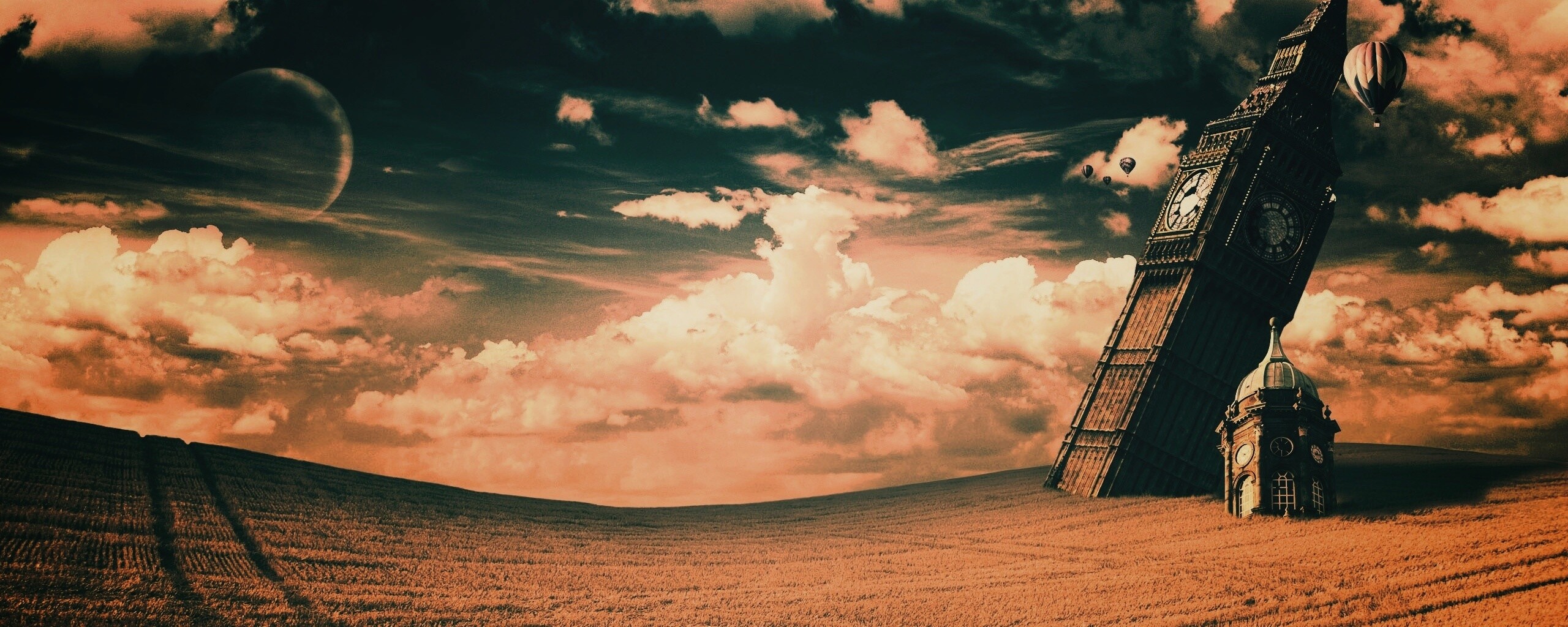 Лондон через тысячи лет обои