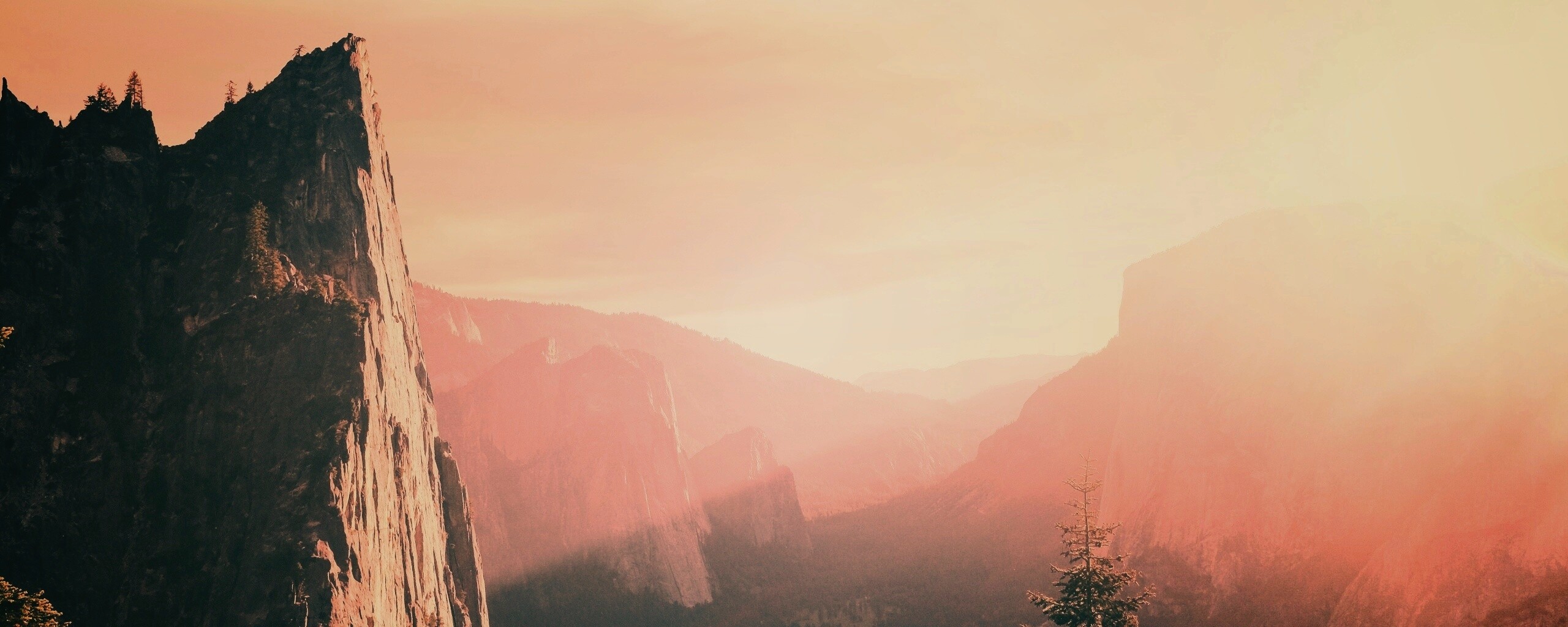 Горный пейзаж обои