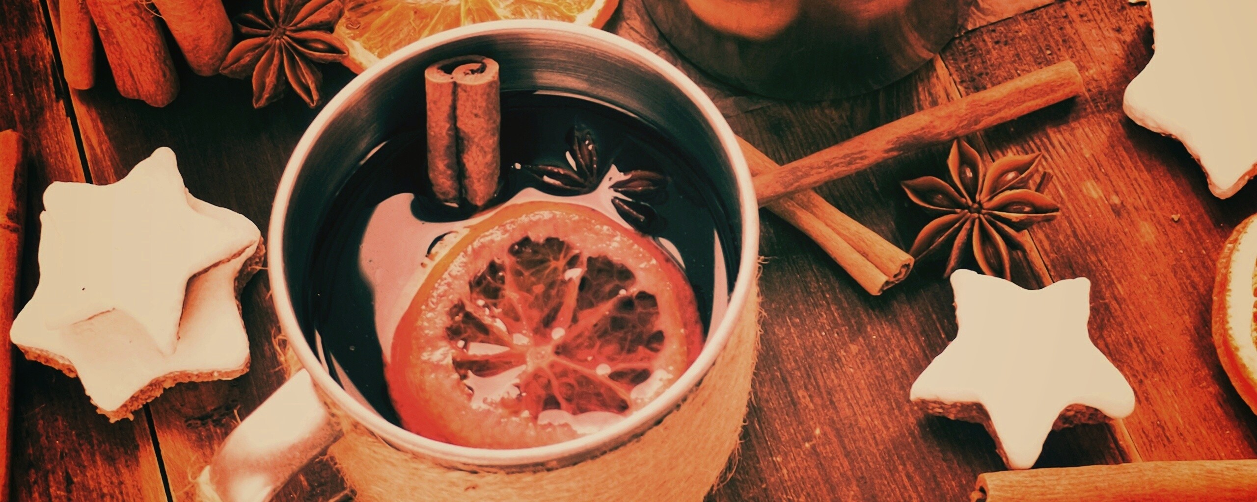Уютный глинтвейн обои