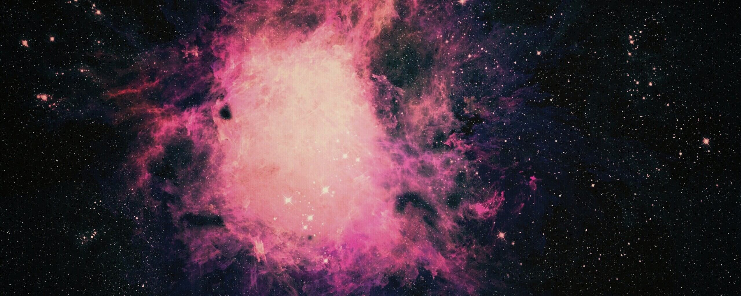 Фиолетовая туманность обои