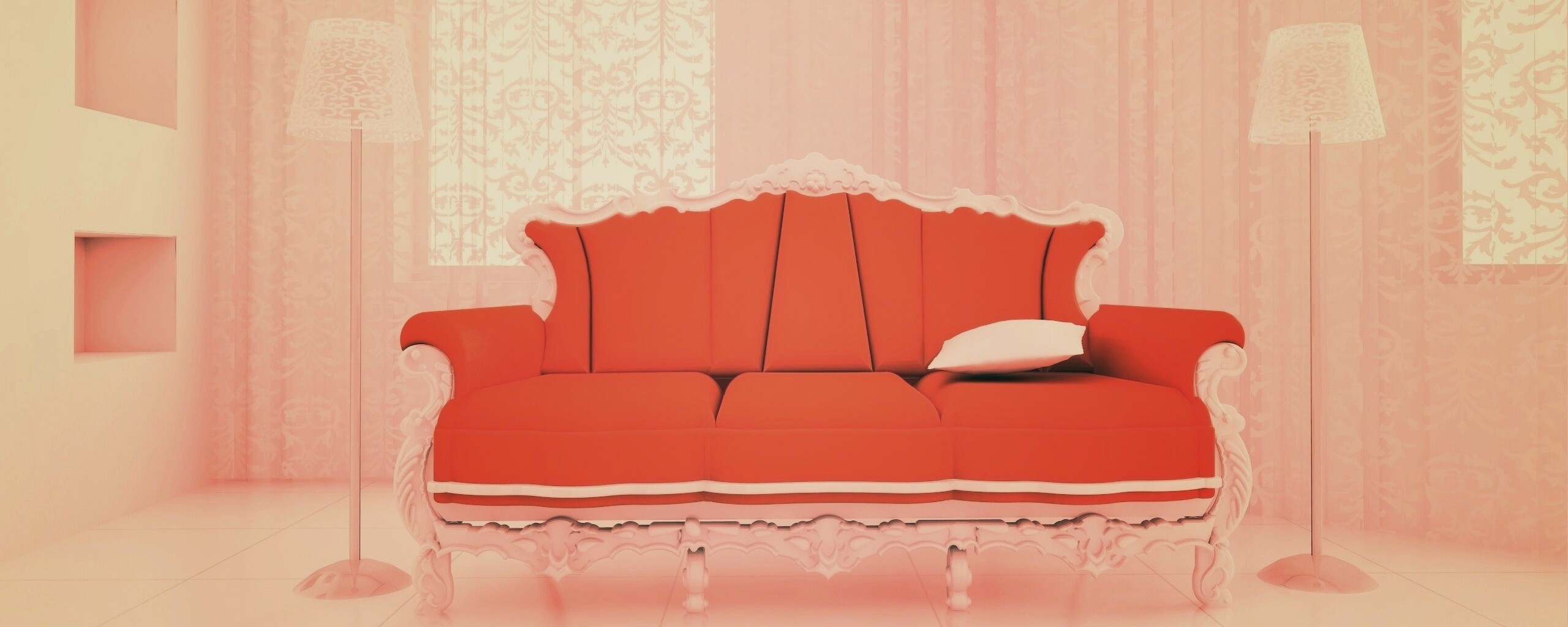 Диван в стиле ампир обои