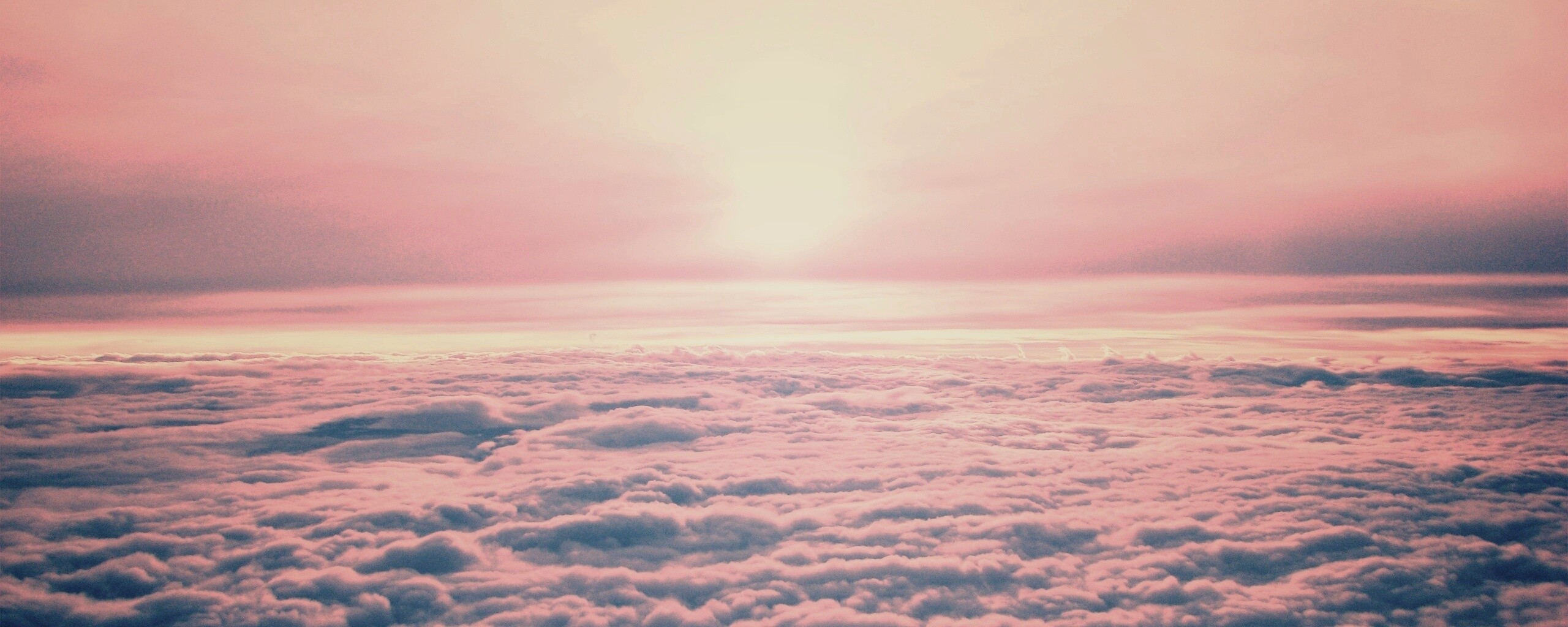 Над облаками обои