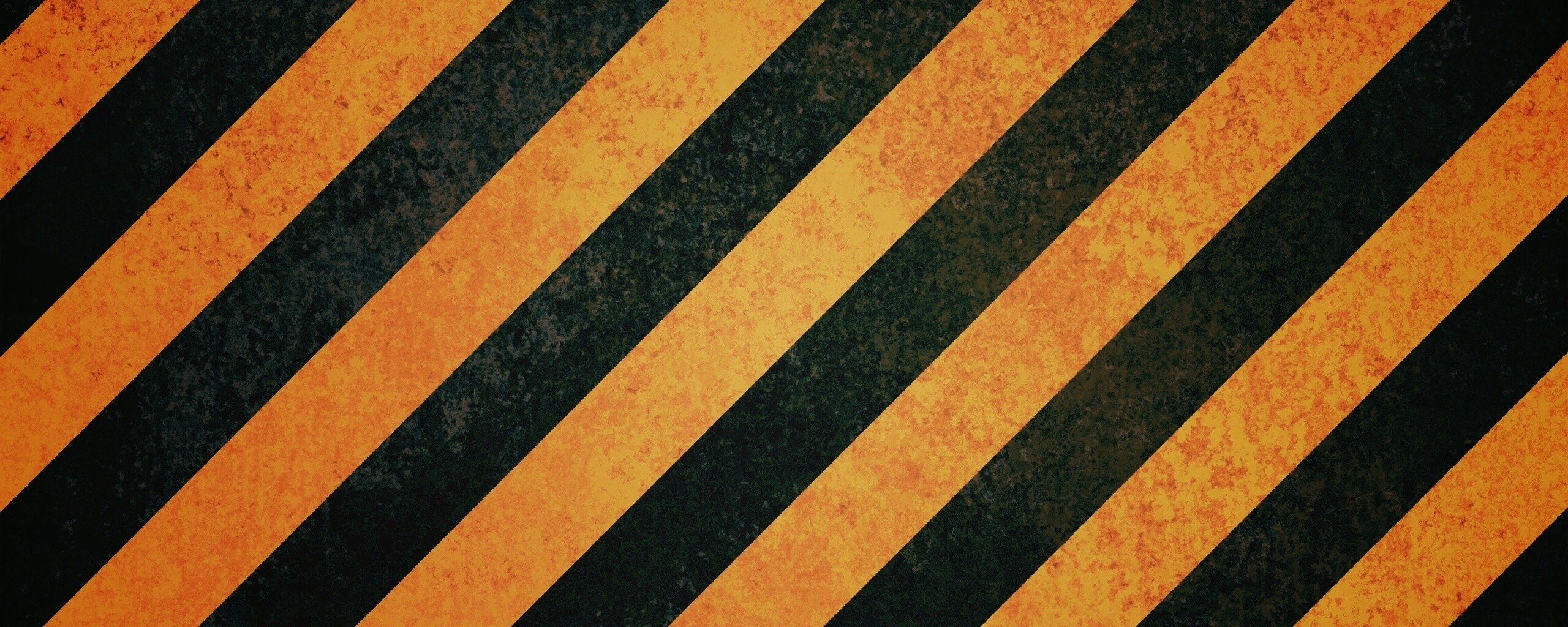 Предупреждающая черно-желтая штриховка обои