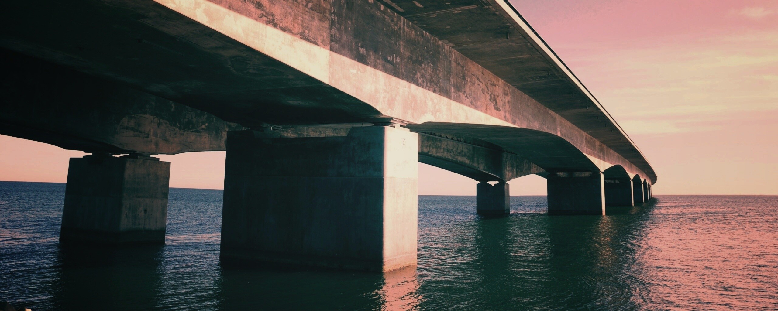 Опоры моста обои