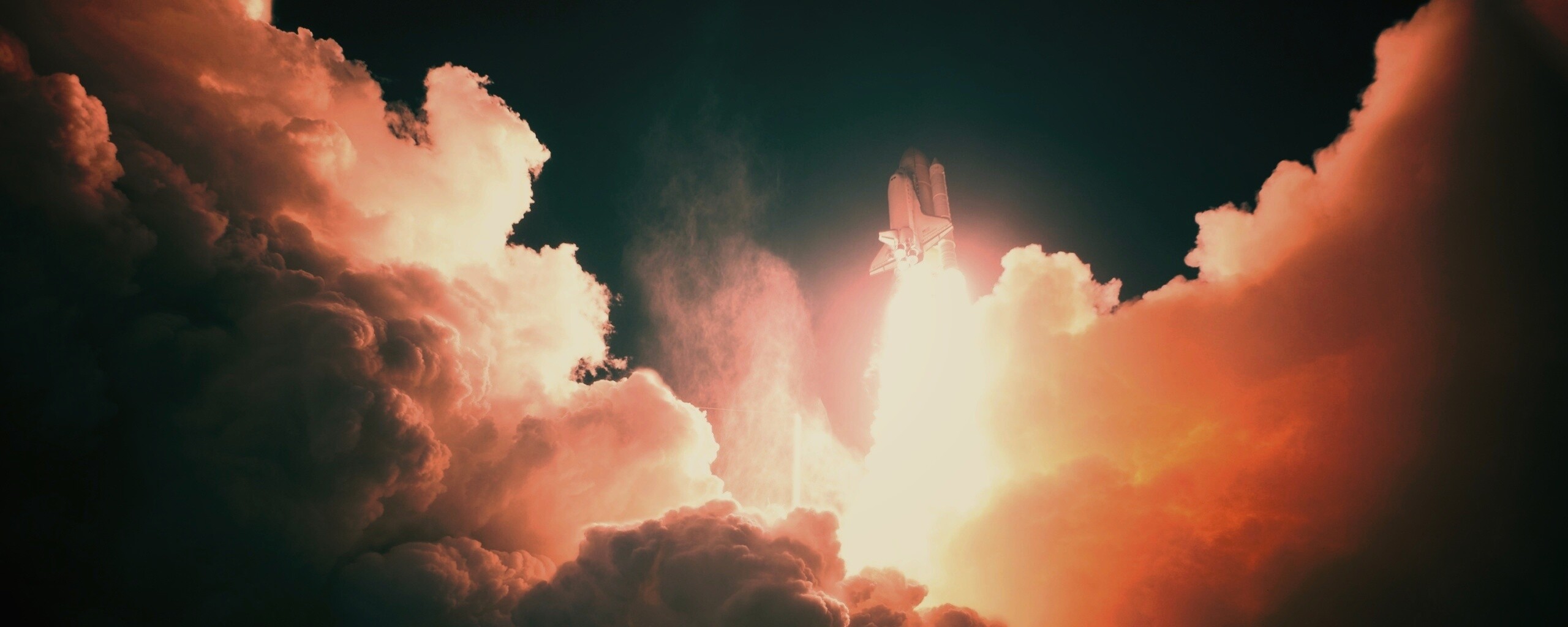 Взлет шатла обои